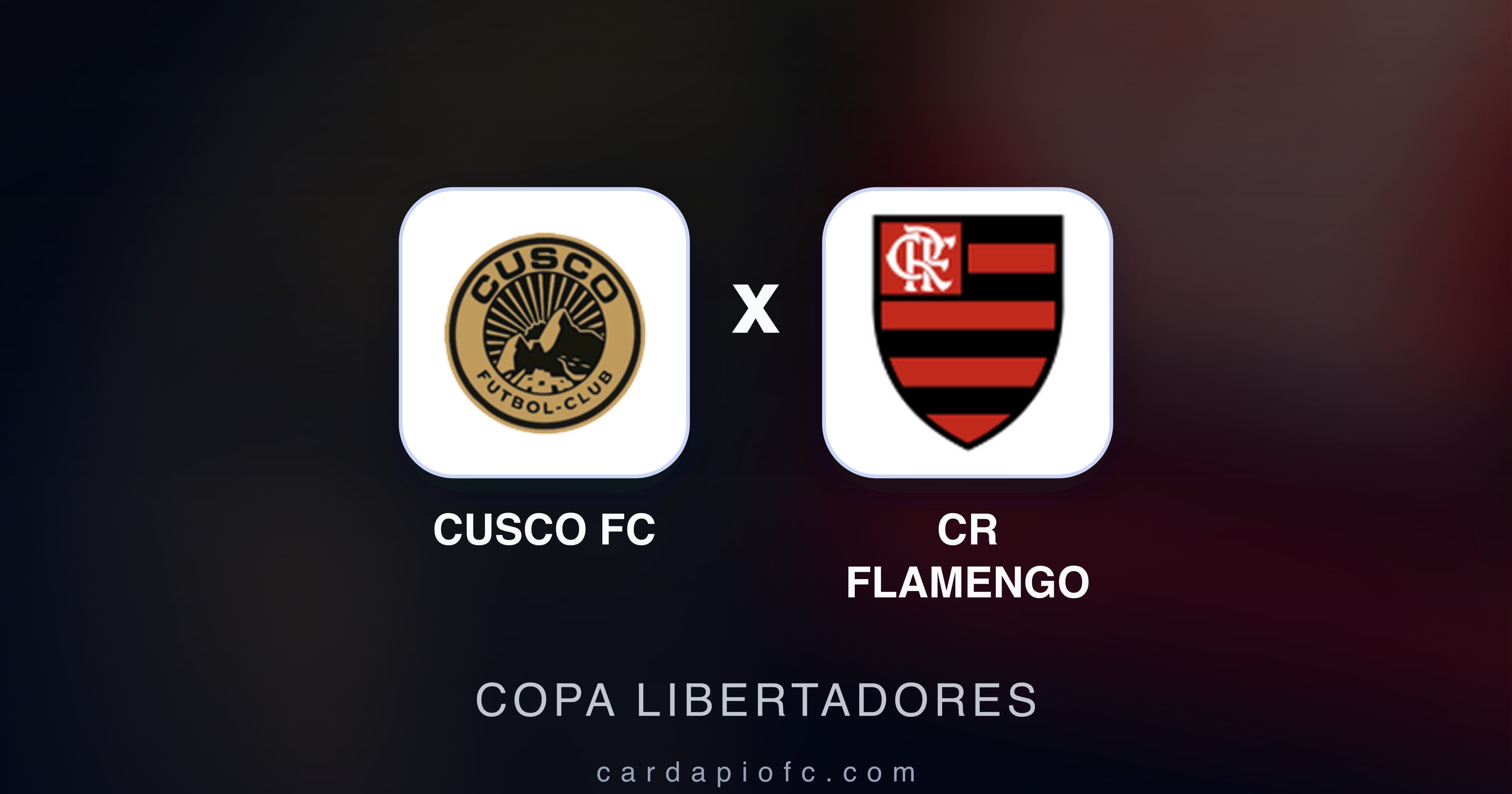 Imagen previa de Cusco FC vs CR Flamengo (Copa Libertadores)