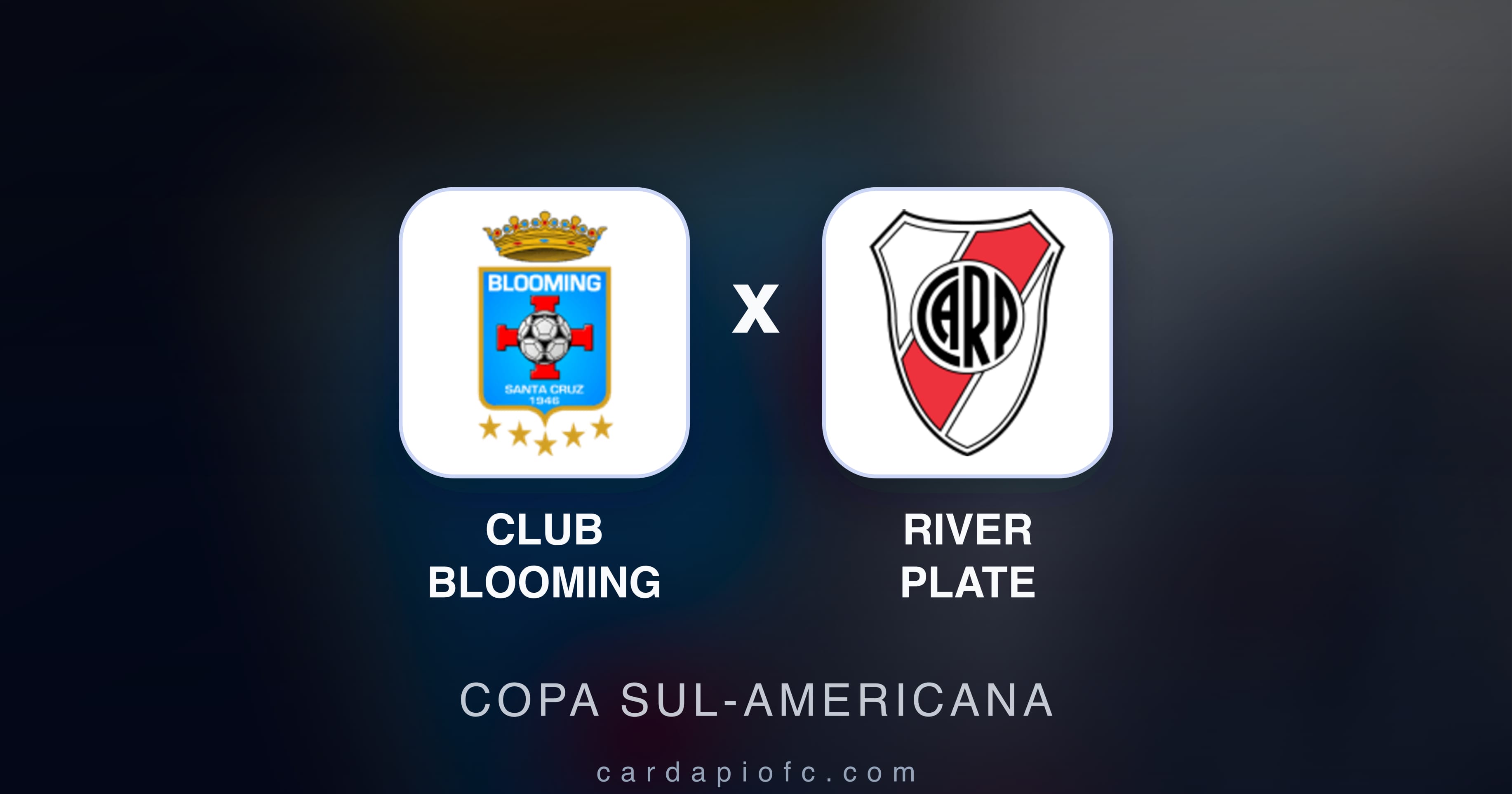 Imagen previa de Club Blooming vs River Plate (Copa Sul-Americana)