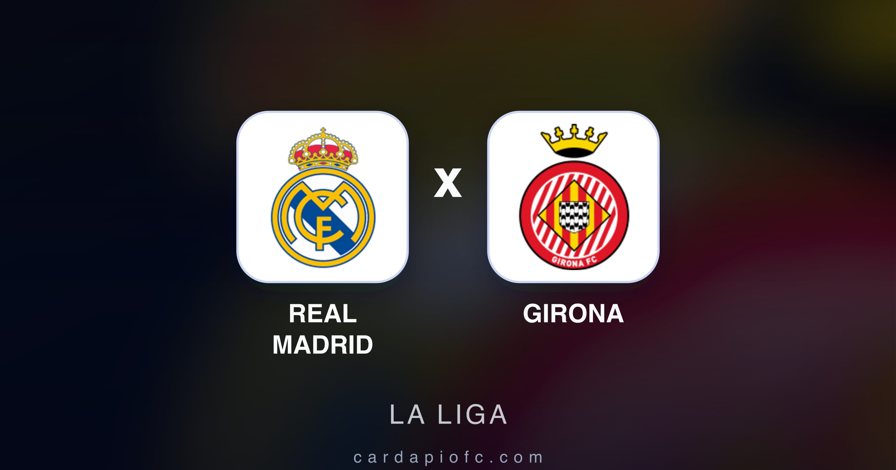 Imagen previa de Real Madrid vs Girona (La Liga)