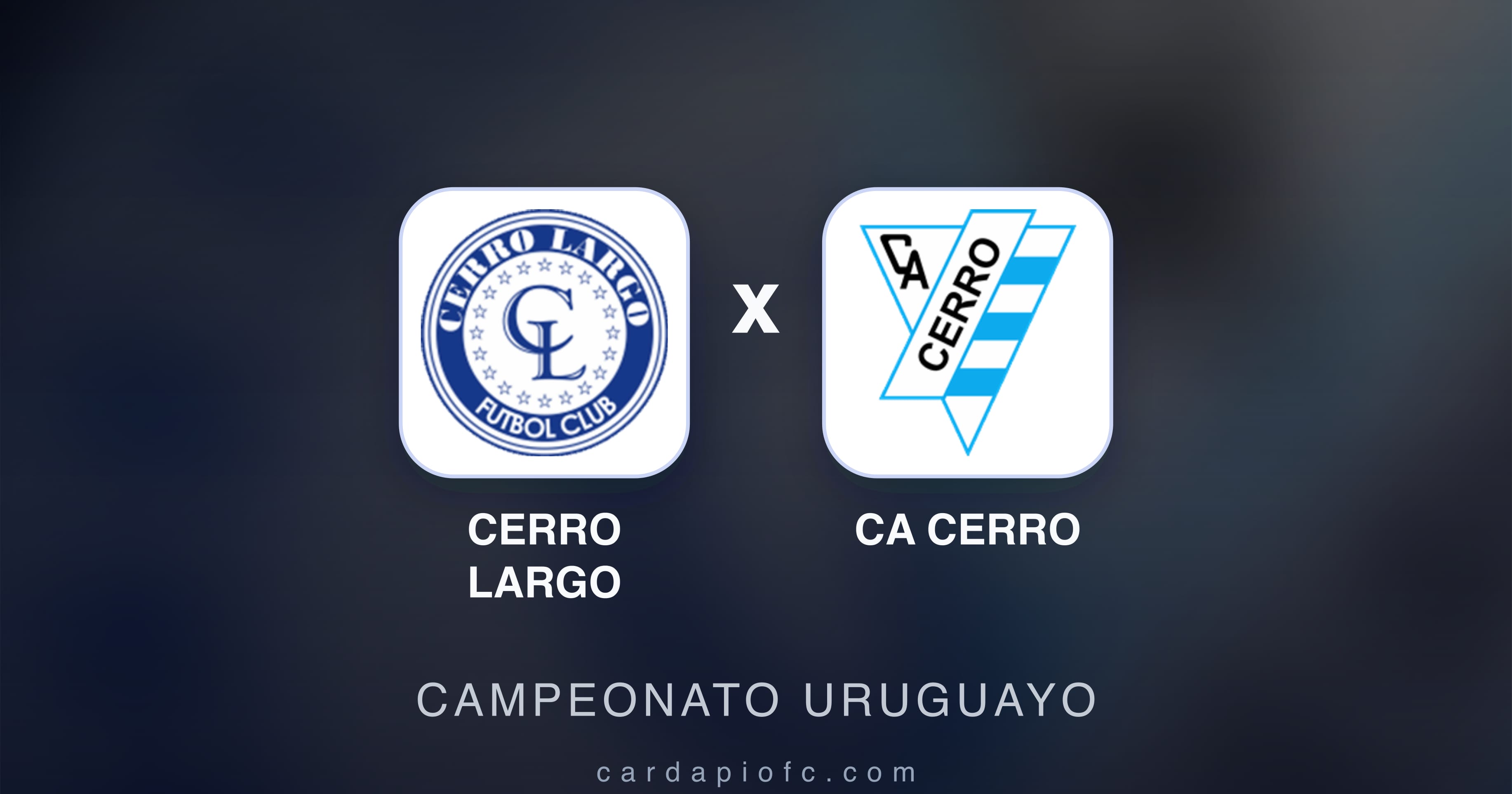 Imagen previa de Cerro Largo vs CA Cerro (Campeonato Uruguayo)