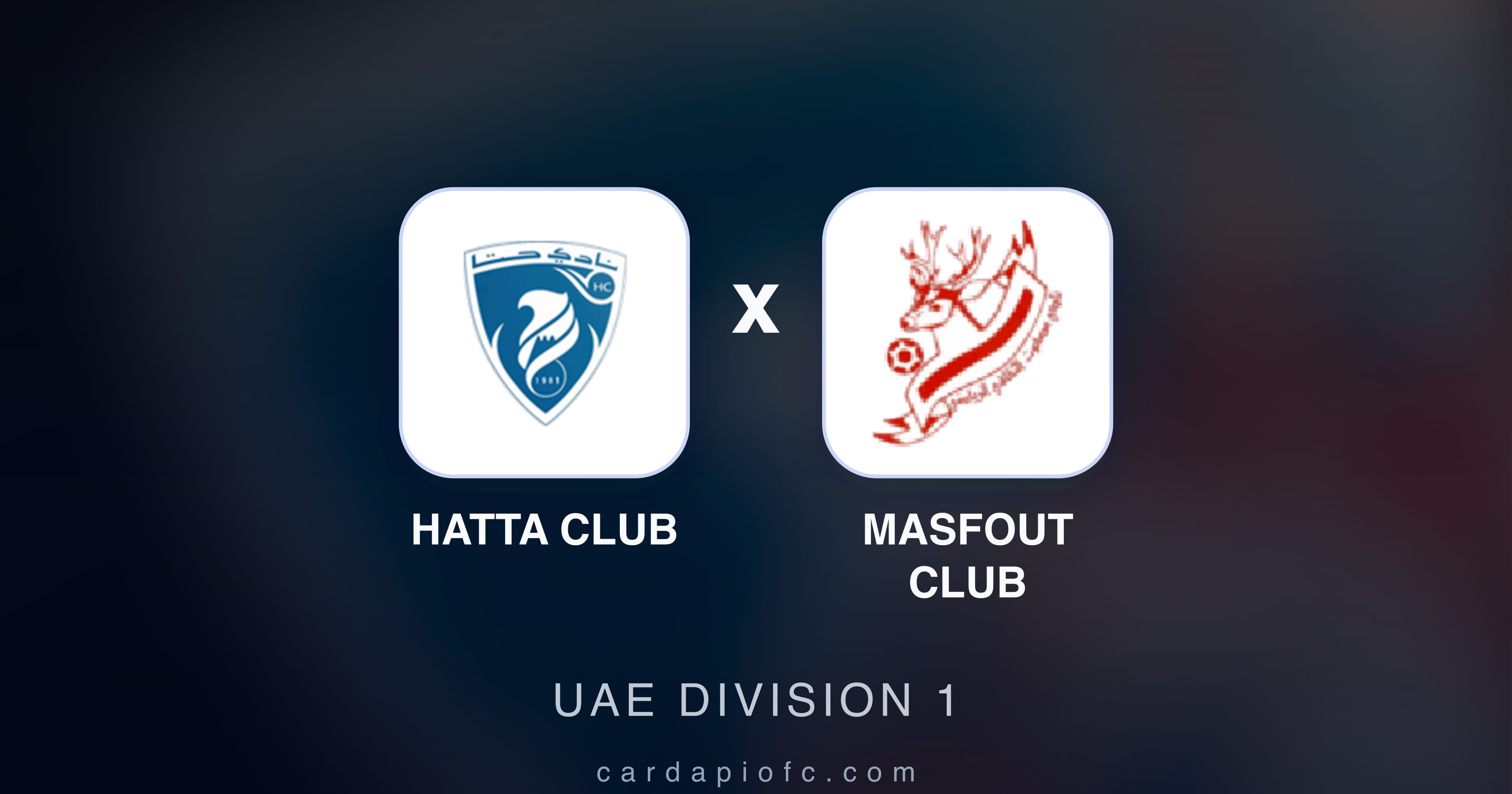 Imagen previa de Hatta Club vs Masfout Club (UAE Division 1)