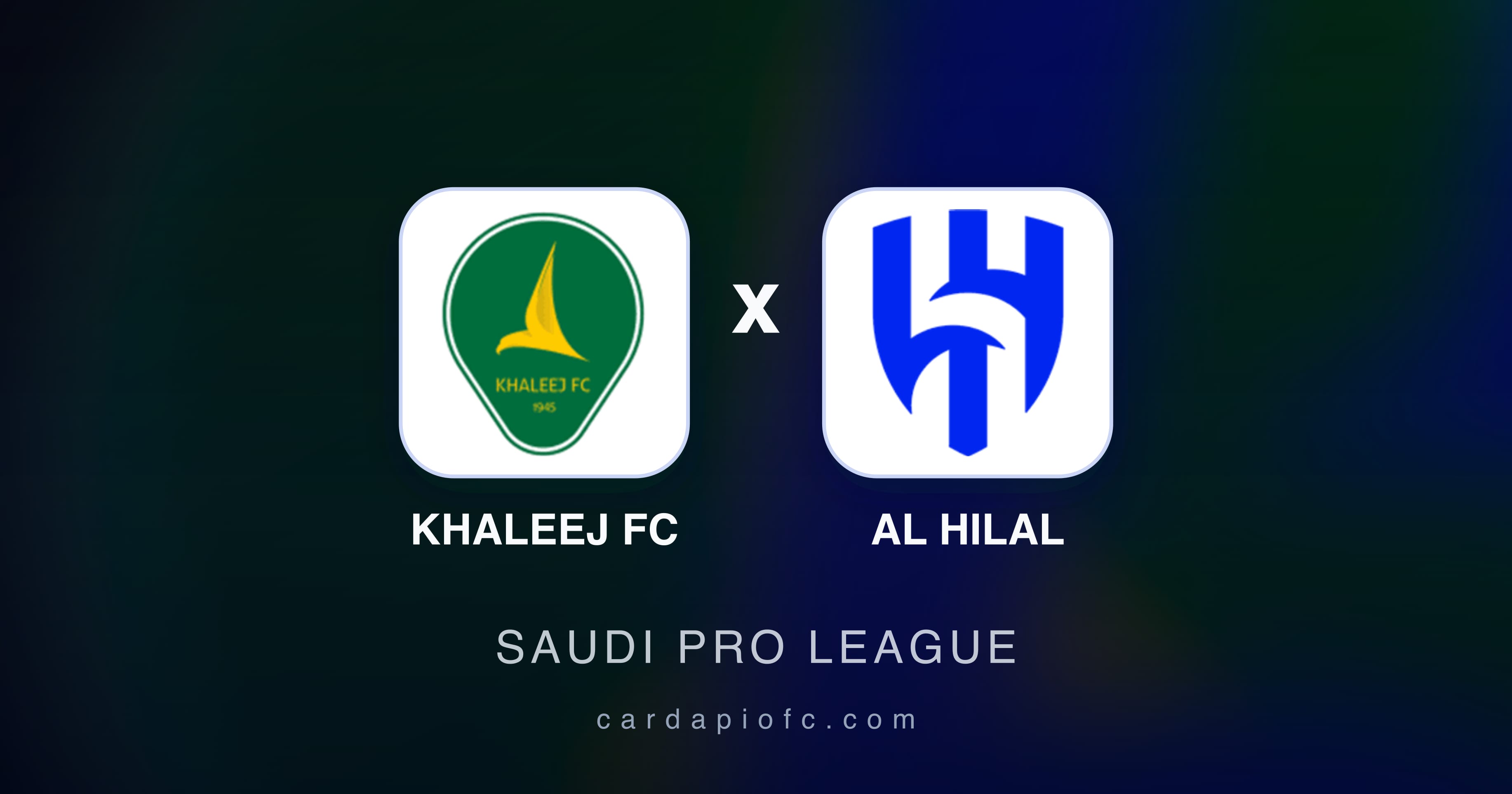 Imagen previa de Khaleej FC vs Al Hilal (Saudi Pro League)