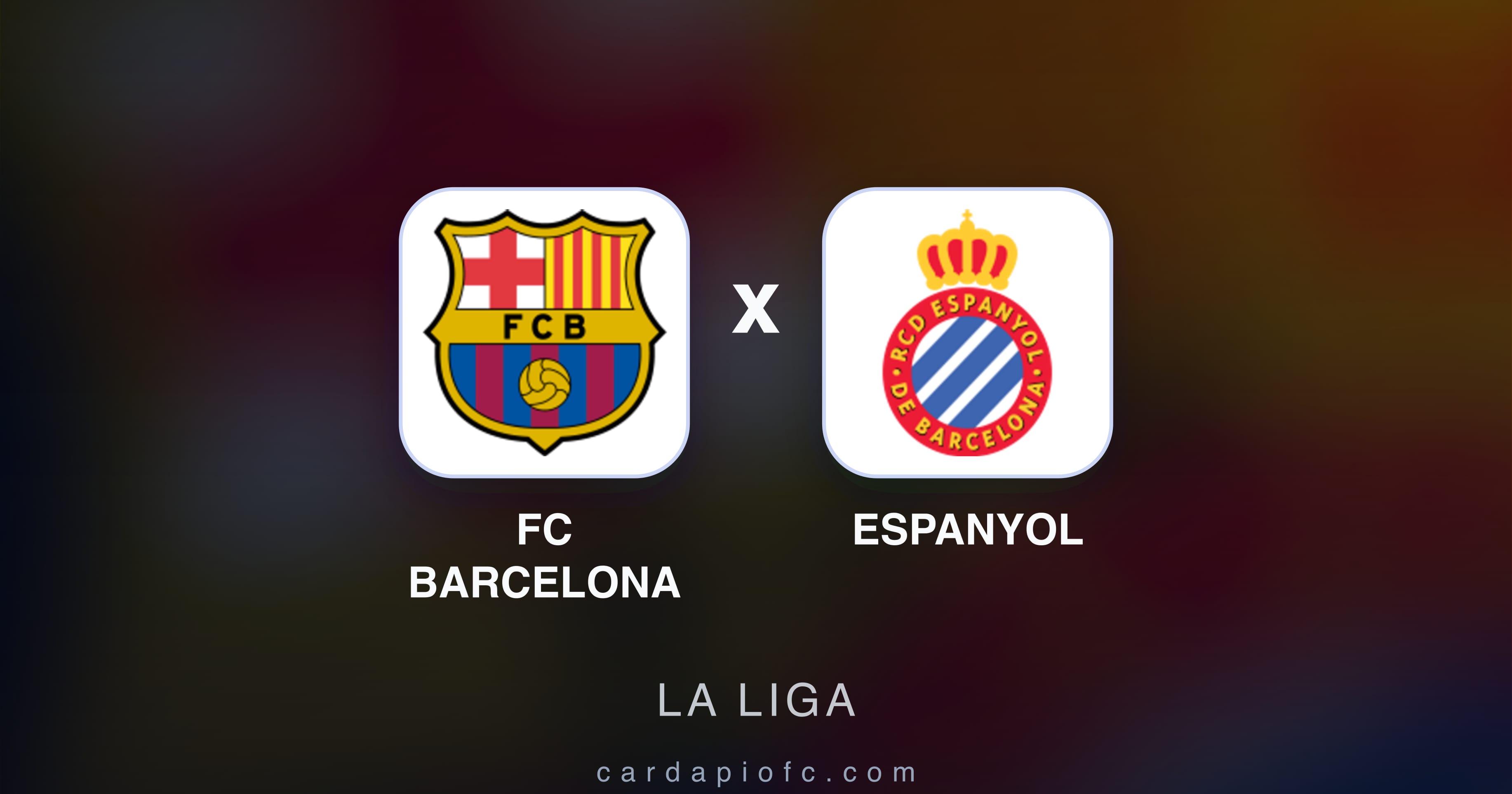 Imagen previa de FC Barcelona vs Espanyol (La Liga)