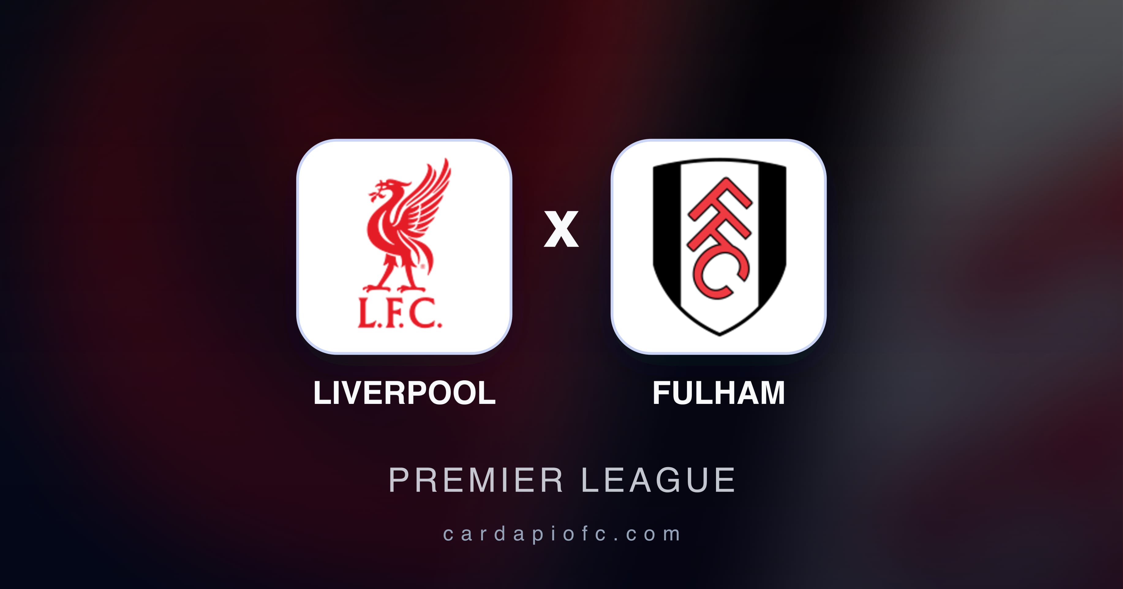 Imagen previa de Liverpool vs Fulham (Premier League)