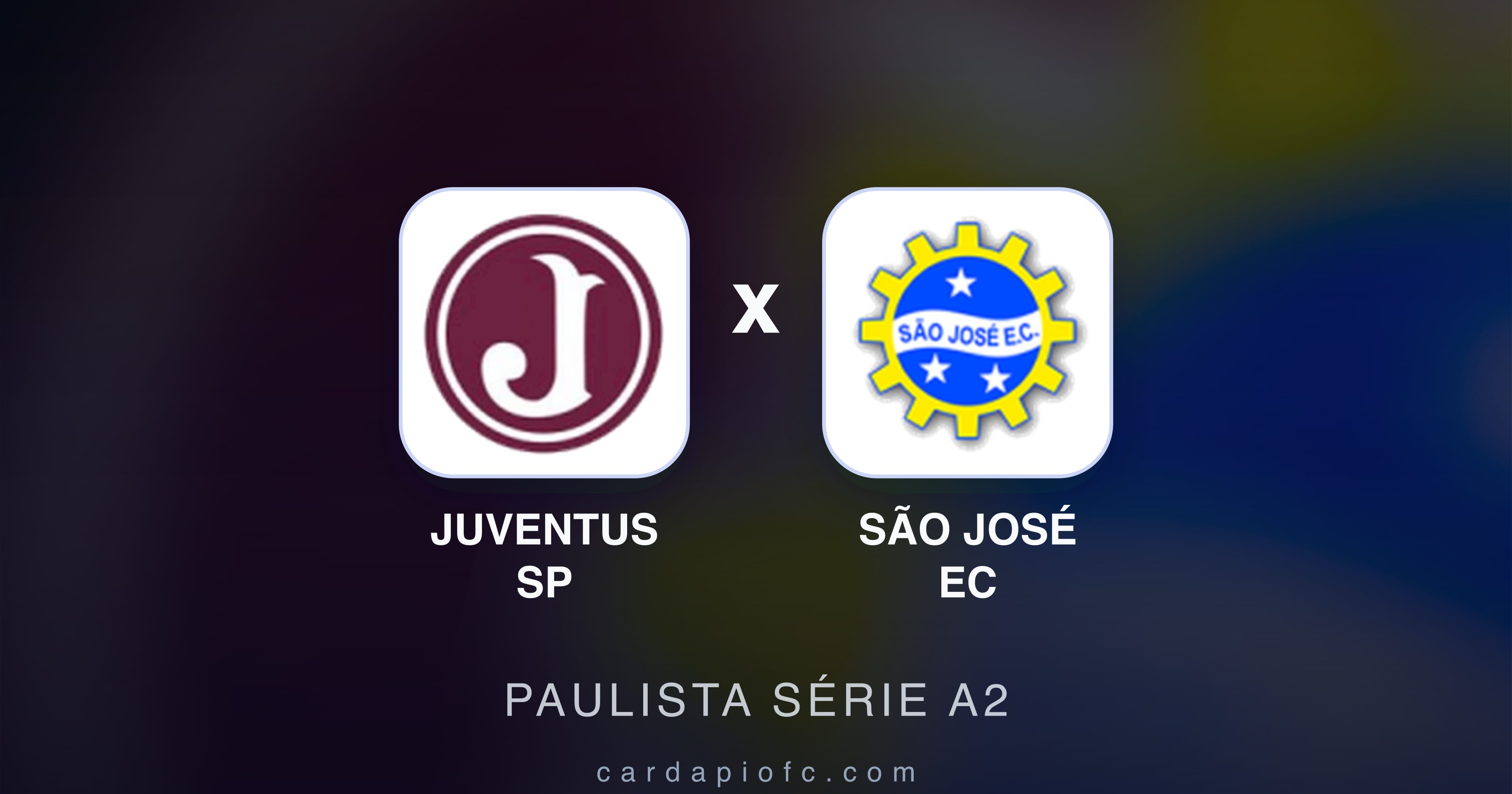 Imagen previa de Juventus SP vs São José EC (Paulista Série A2)