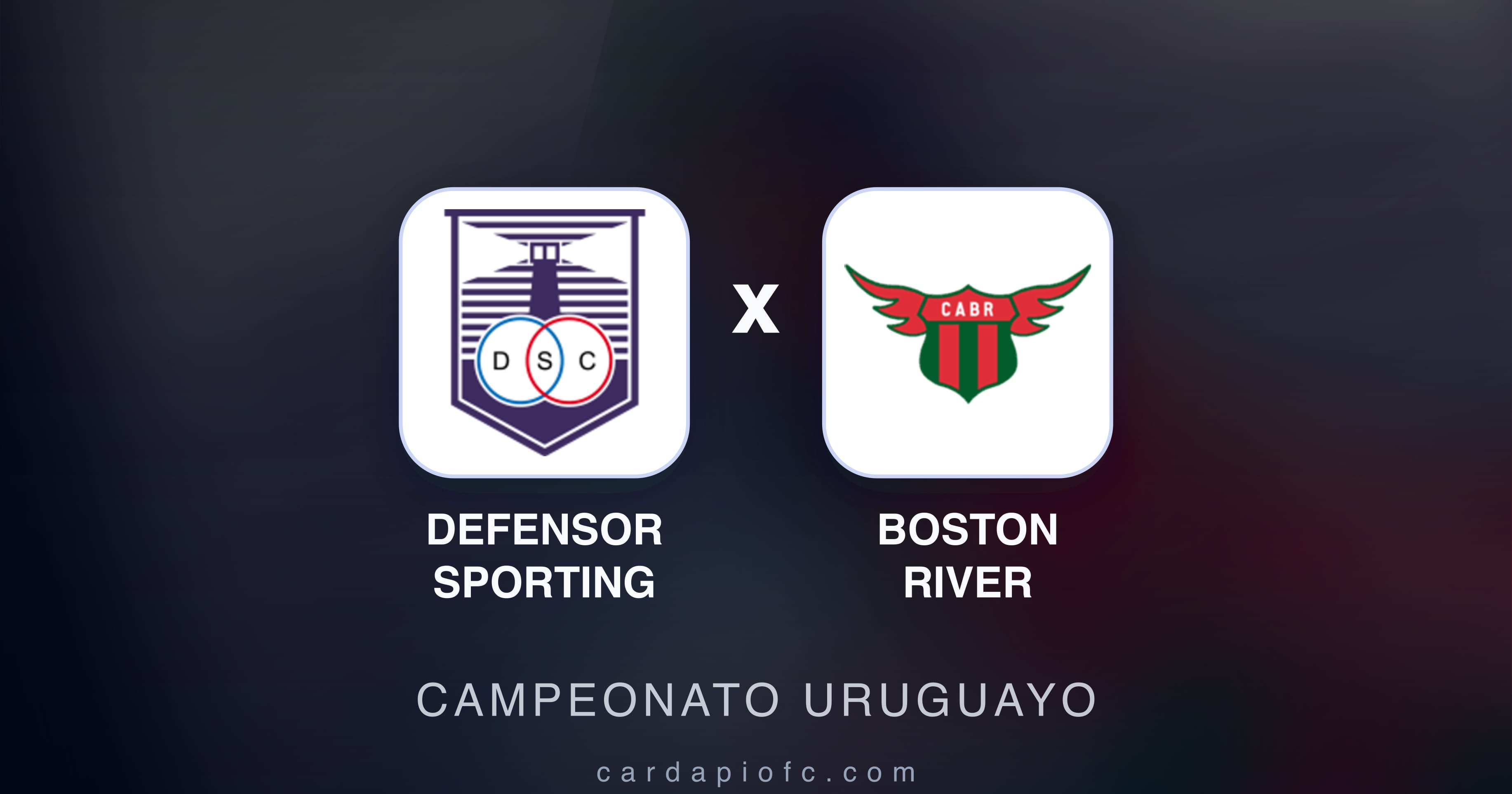 Imagen previa de Defensor Sporting vs Boston River (Campeonato Uruguayo)
