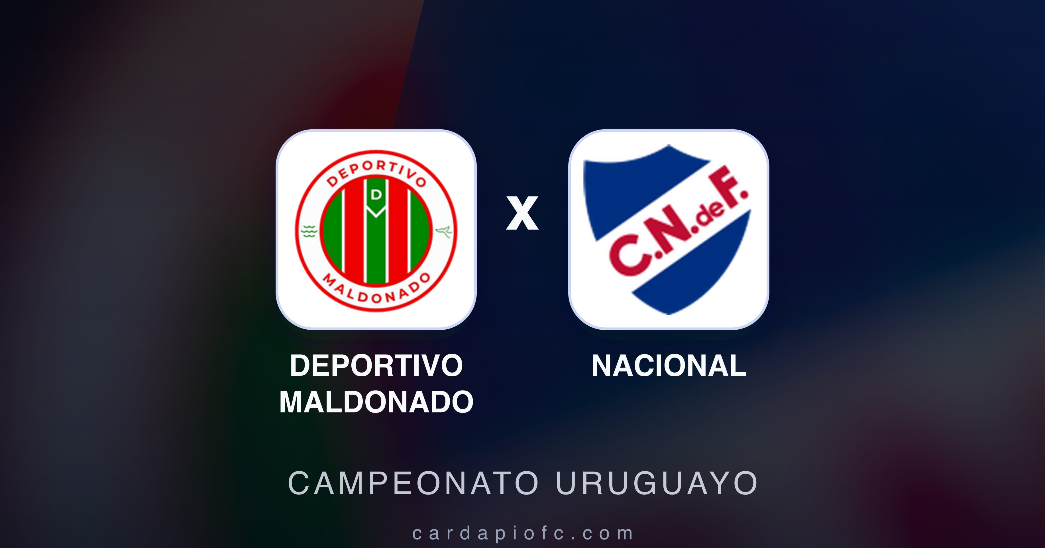 صورة تمهيدية لمباراة Deportivo Maldonado ضد Nacional (Campeonato Uruguayo)