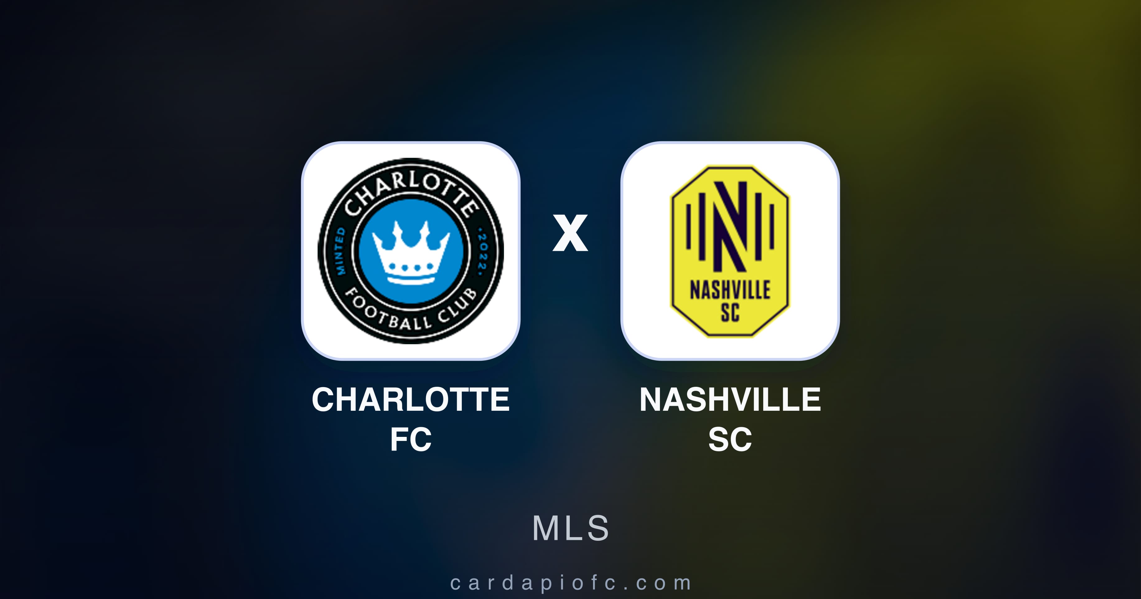 Imagen previa de Charlotte FC vs Nashville SC (MLS)