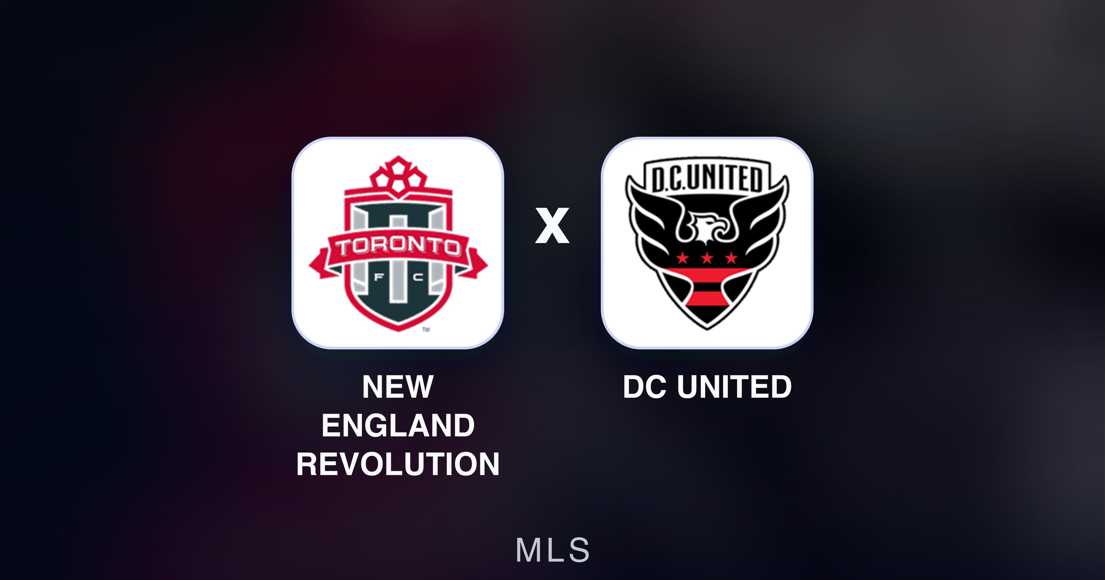 Imagen previa de New England Revolution vs DC United (MLS)