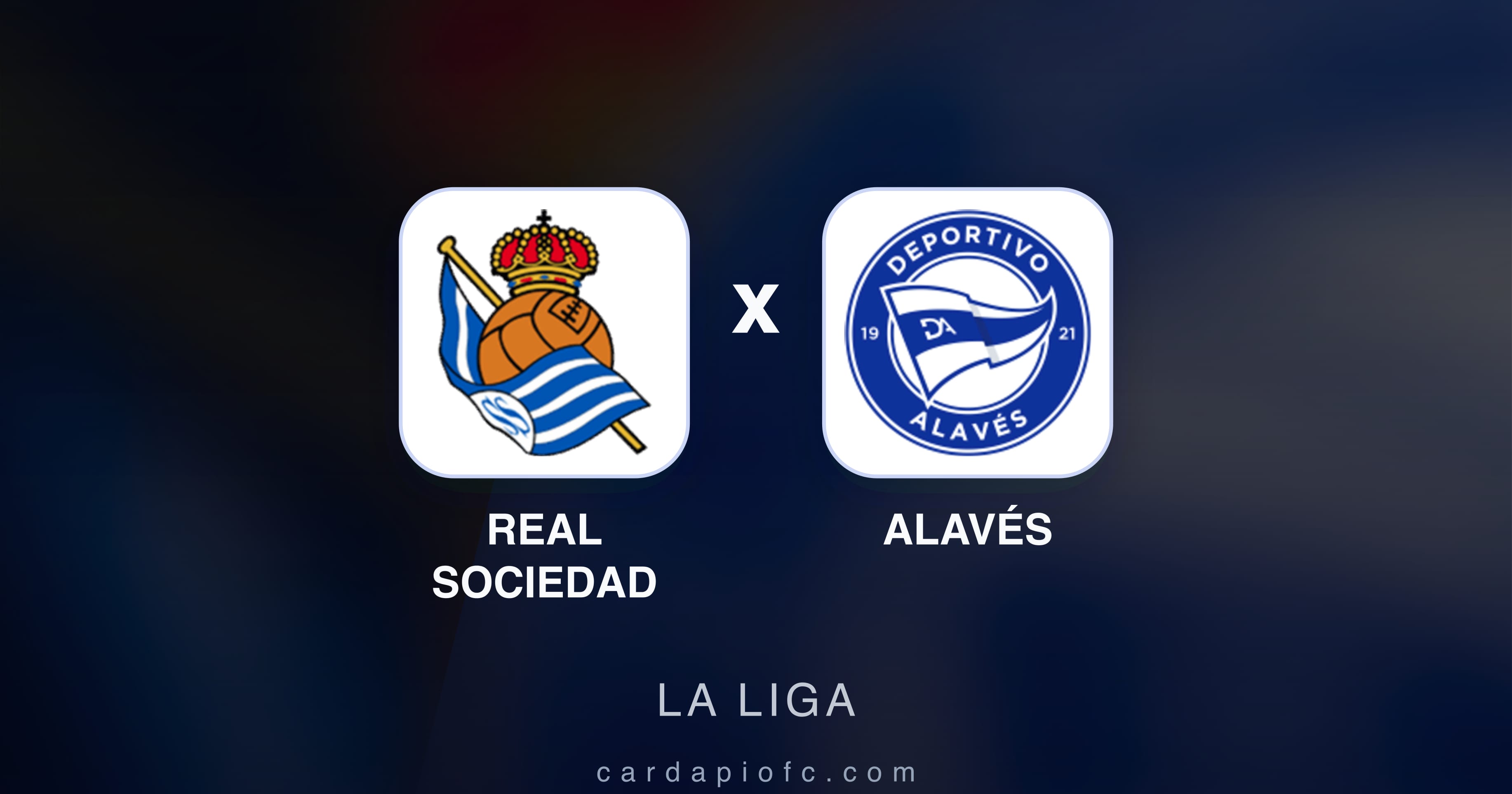 Imagen previa de Real Sociedad vs Alavés (La Liga)