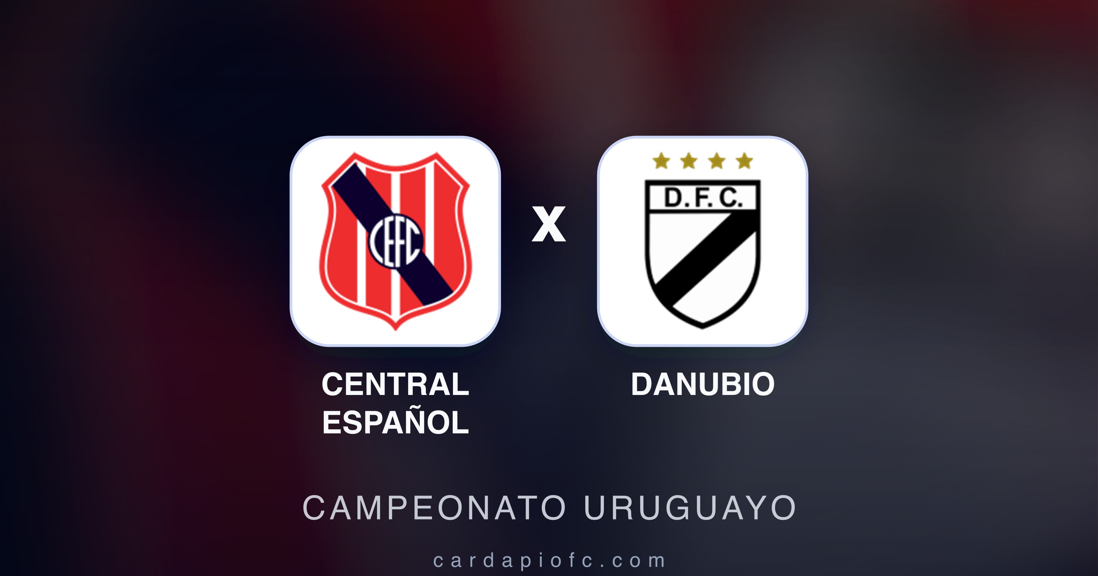 Imagen previa de Central Español vs Danubio (Campeonato Uruguayo)