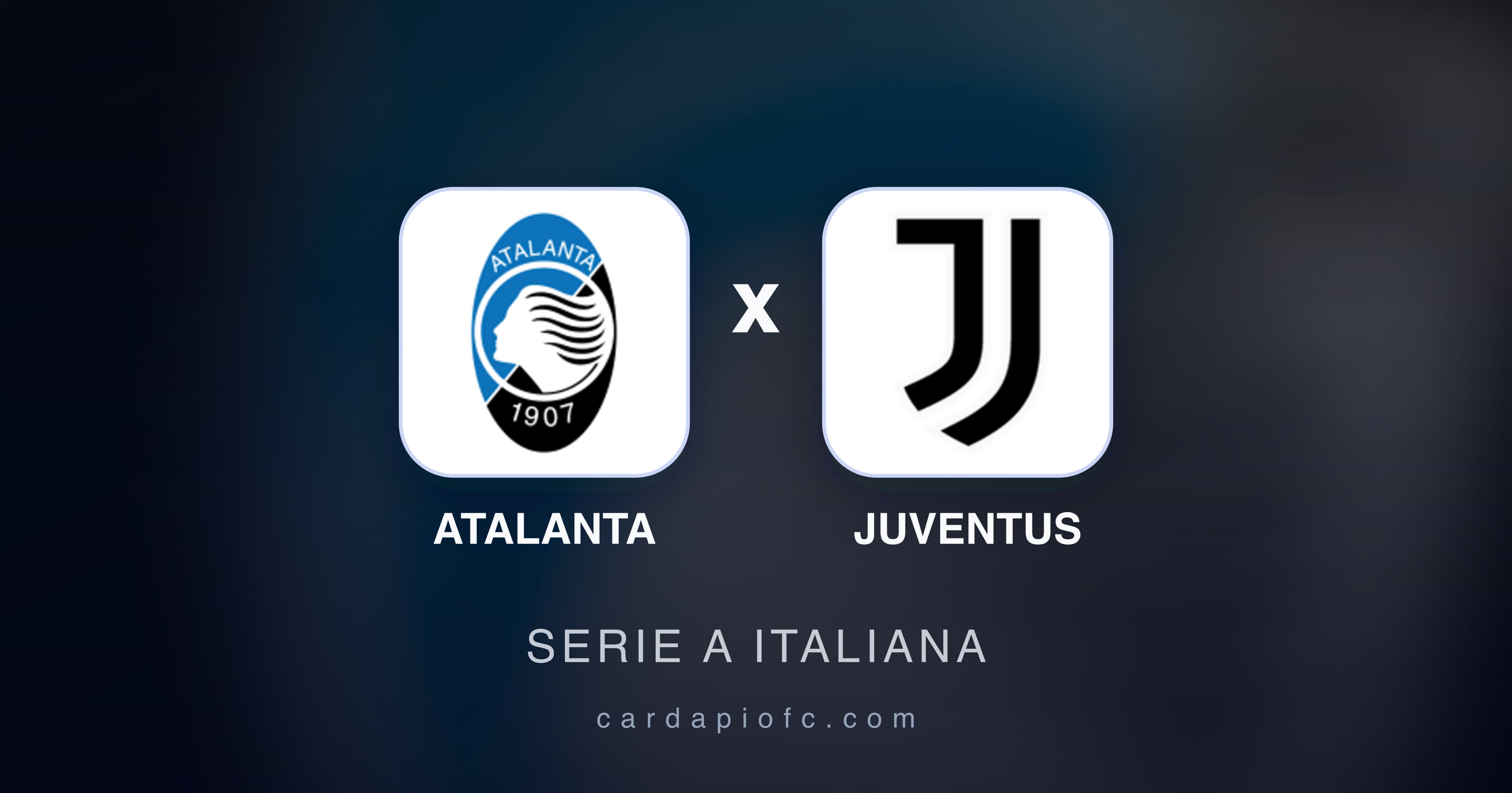 Imagen previa de Atalanta vs Juventus (Serie A Italiana)