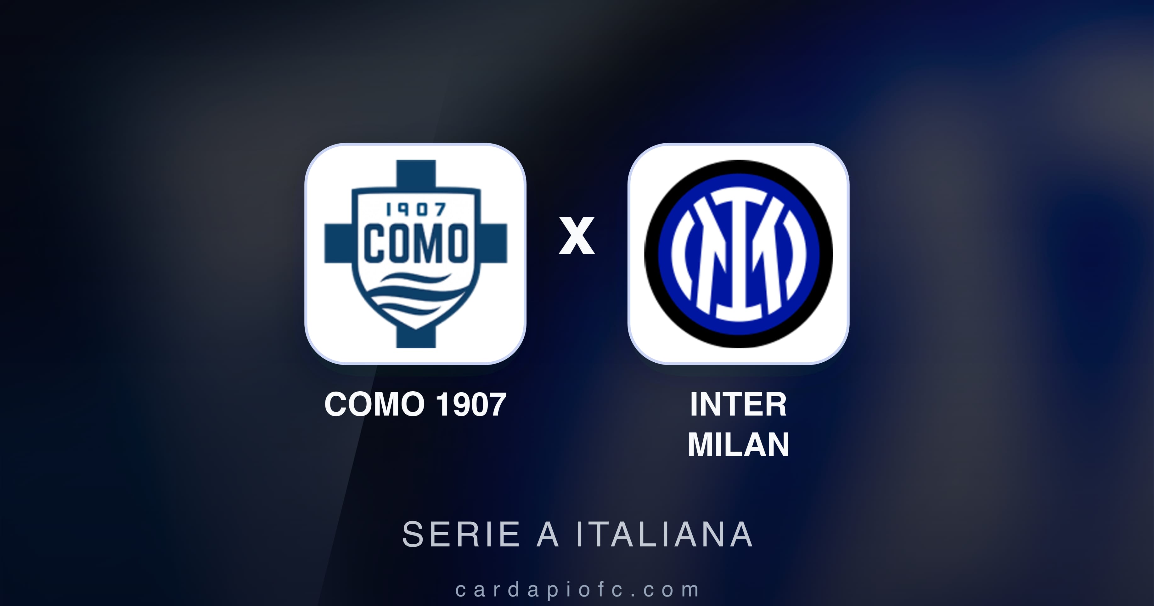 Imagen previa de Como 1907 vs Inter Milan (Serie A Italiana)