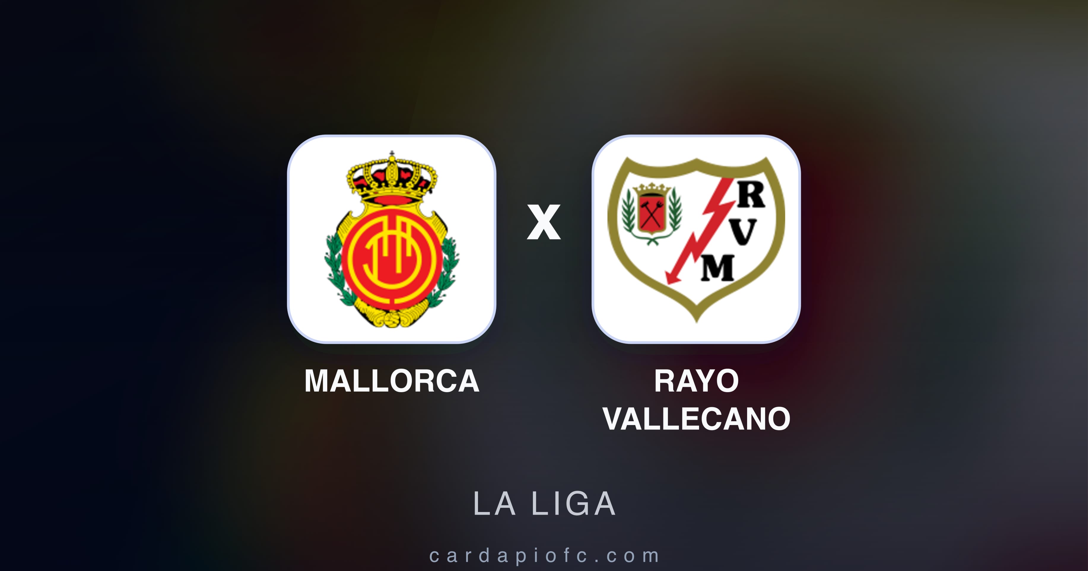 Imagen previa de Mallorca vs Rayo Vallecano (La Liga)