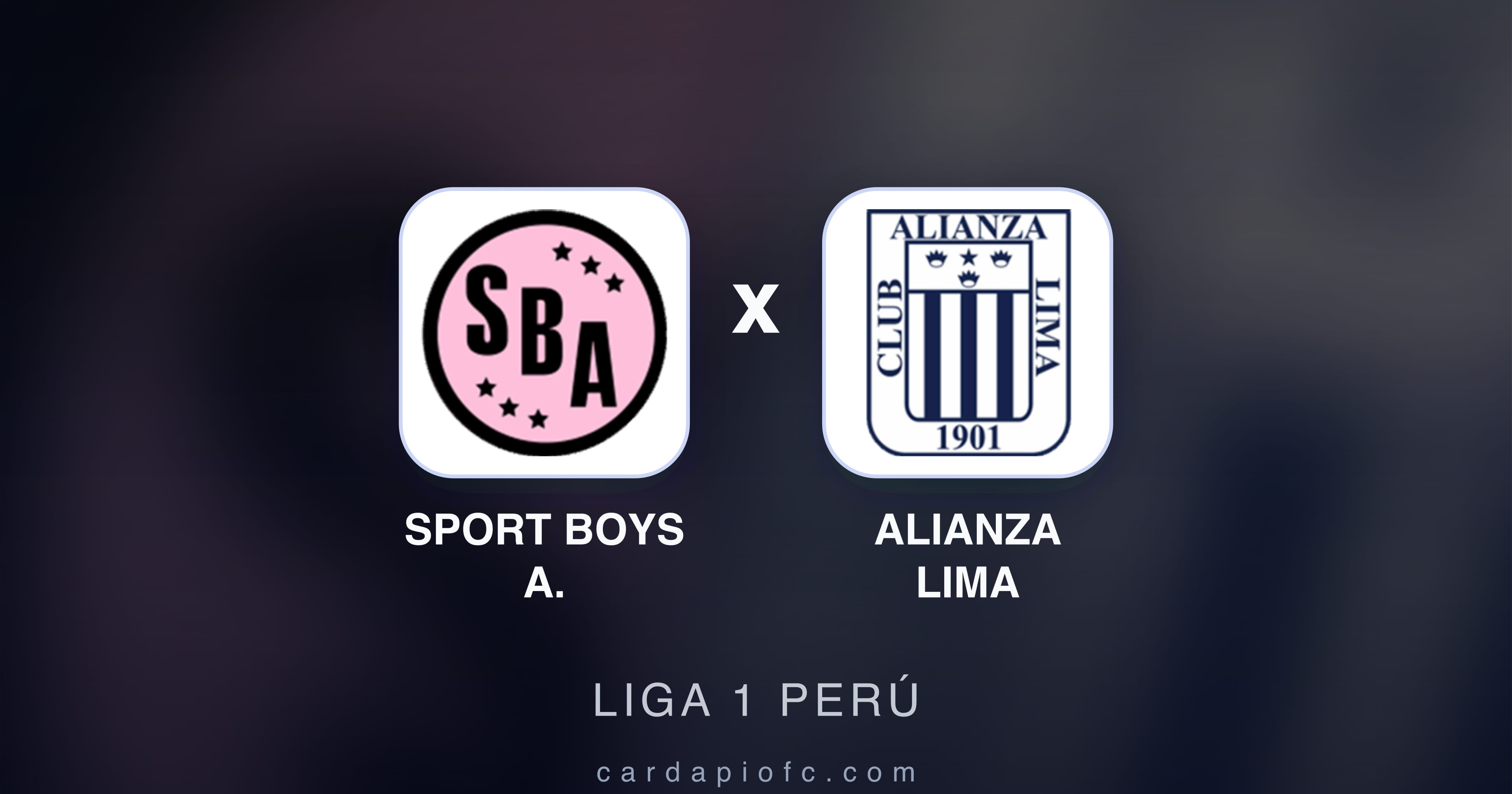Sport Boys A. बनाम Alianza Lima (Liga 1 Perú) का पूर्वावलोकन चित्र
