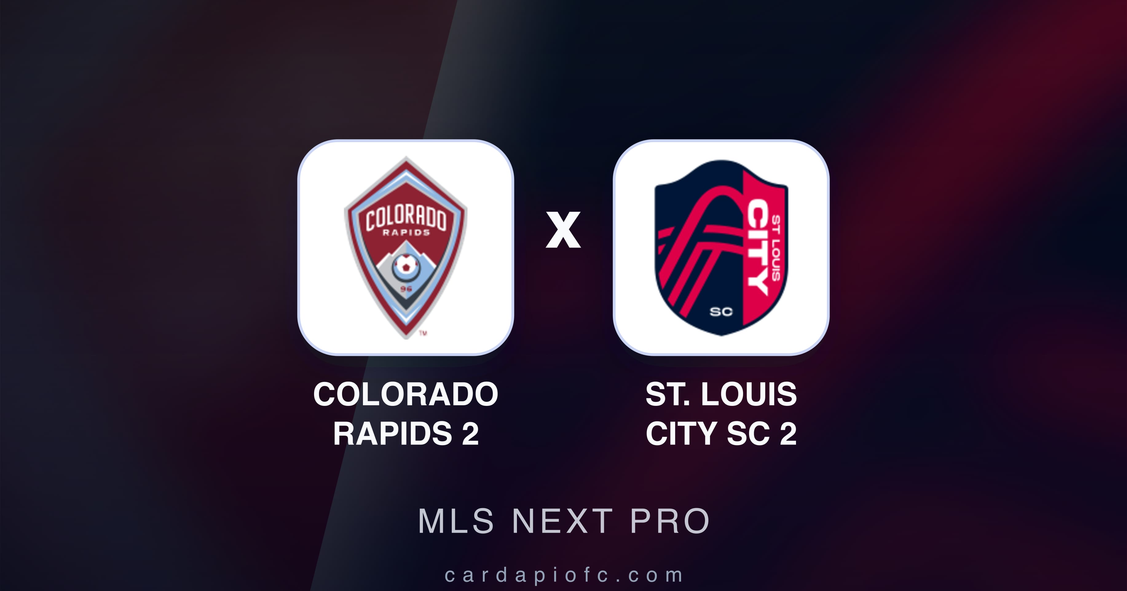 Colorado Rapids 2 बनाम St. Louis City SC 2 (MLS Next Pro) का पूर्वावलोकन चित्र