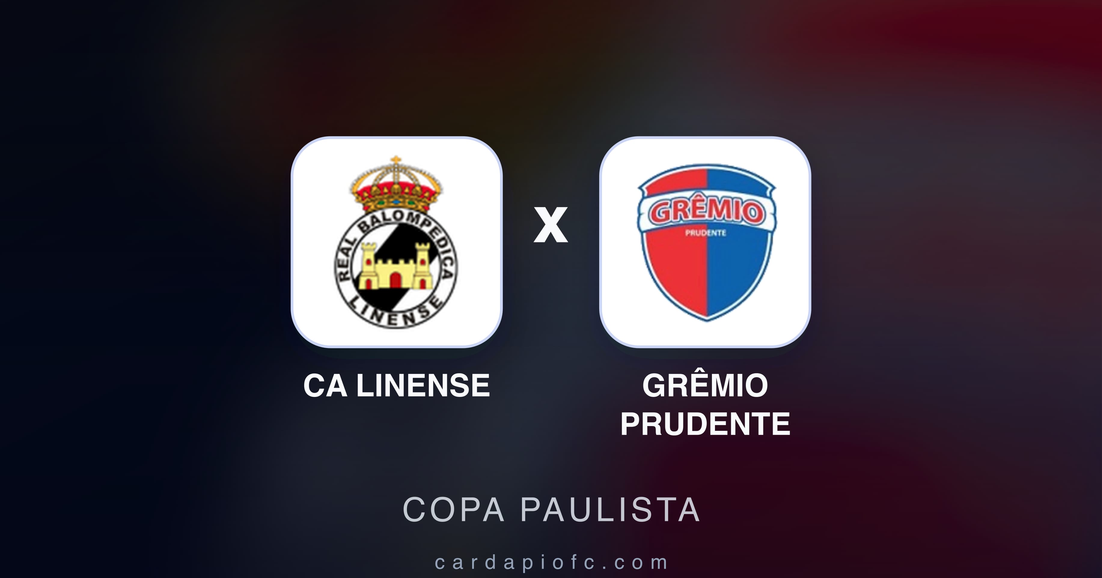 CA Linense बनाम Grêmio Prudente (Copa Paulista) का पूर्वावलोकन चित्र
