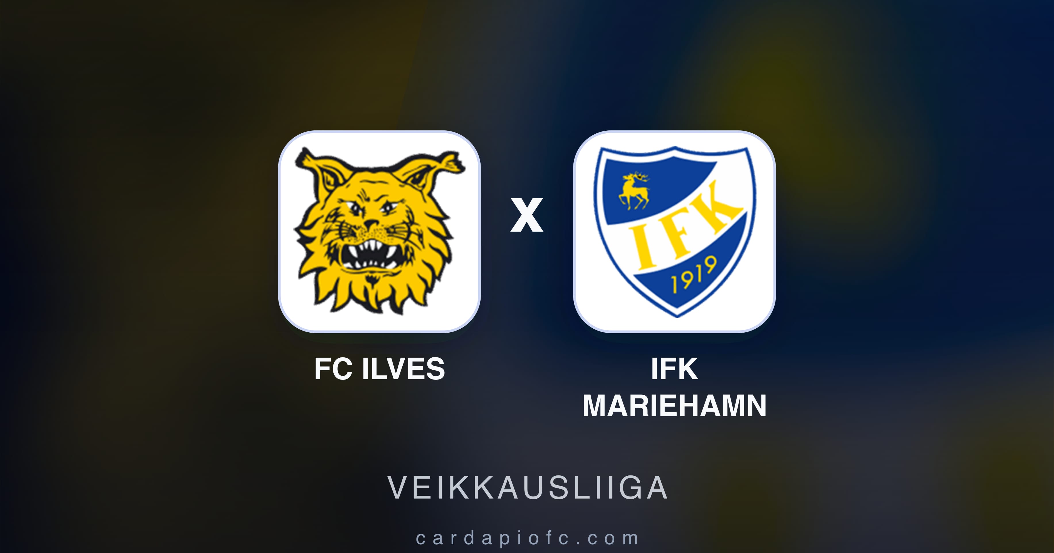 FC Ilves बनाम IFK Mariehamn (Veikkausliiga) का पूर्वावलोकन चित्र
