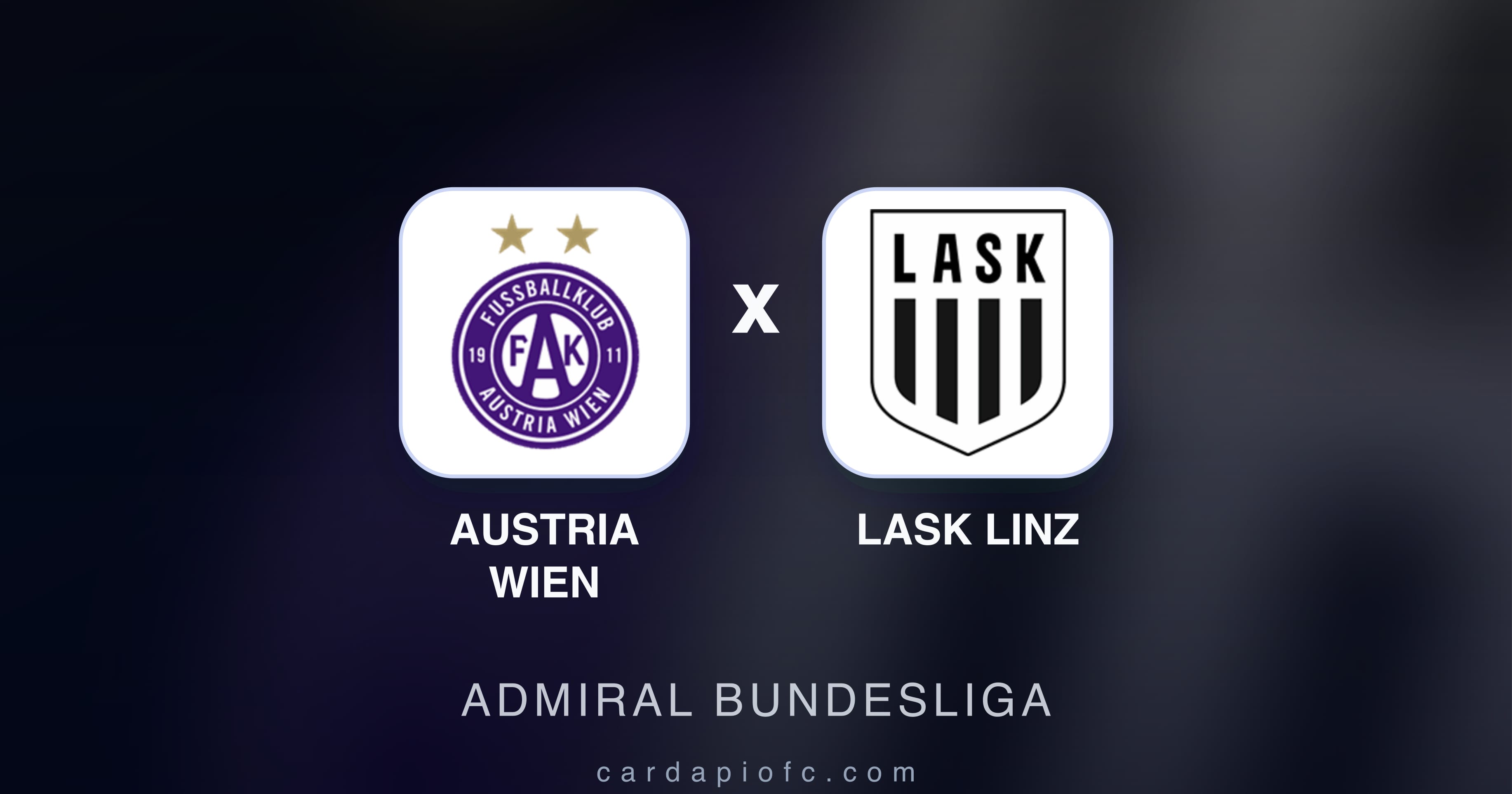 Austria Wien बनाम LASK Linz (Admiral Bundesliga) का पूर्वावलोकन चित्र