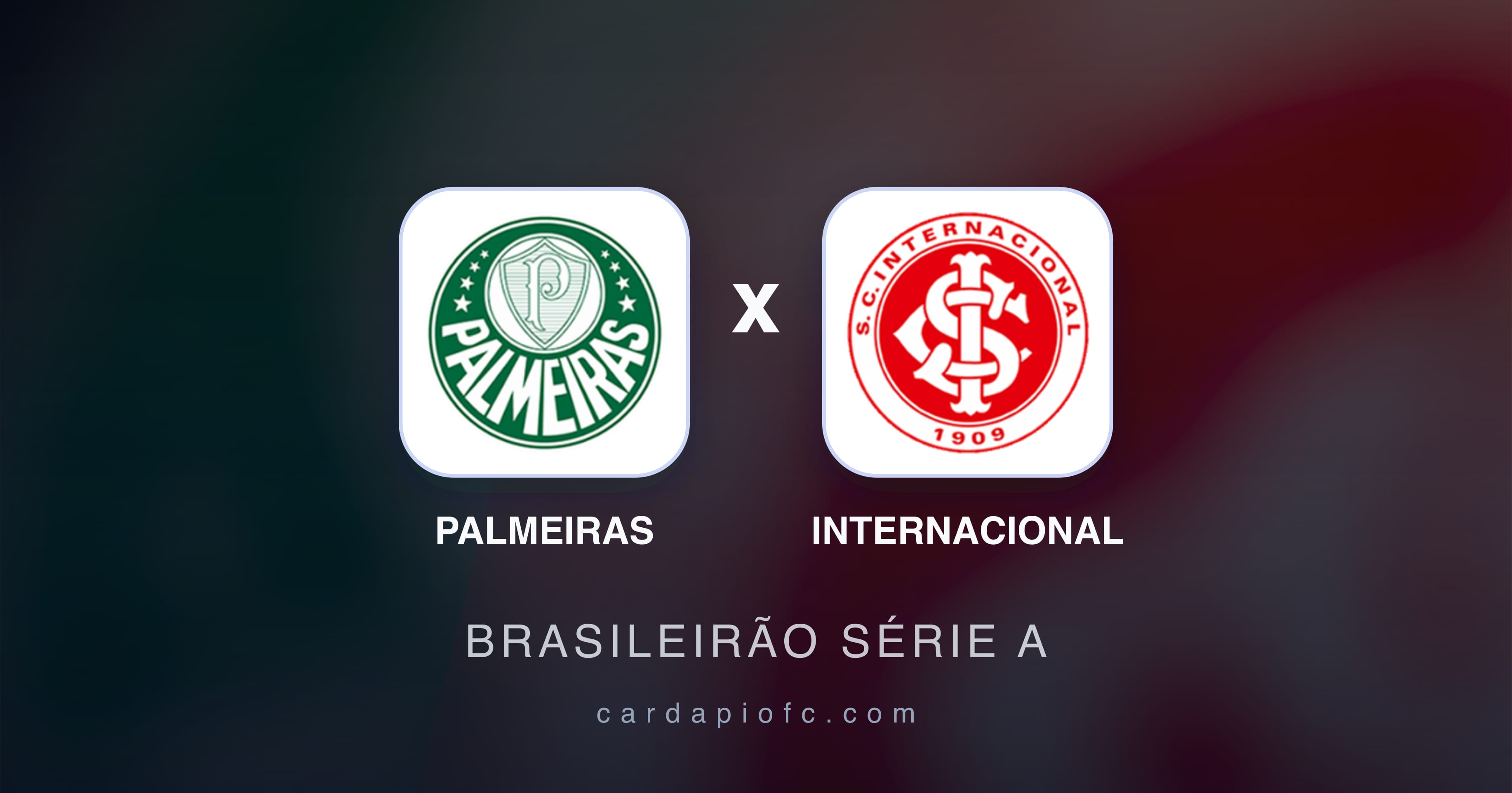 Palmeiras बनाम Internacional (Brasileirão Série A) का पूर्वावलोकन चित्र