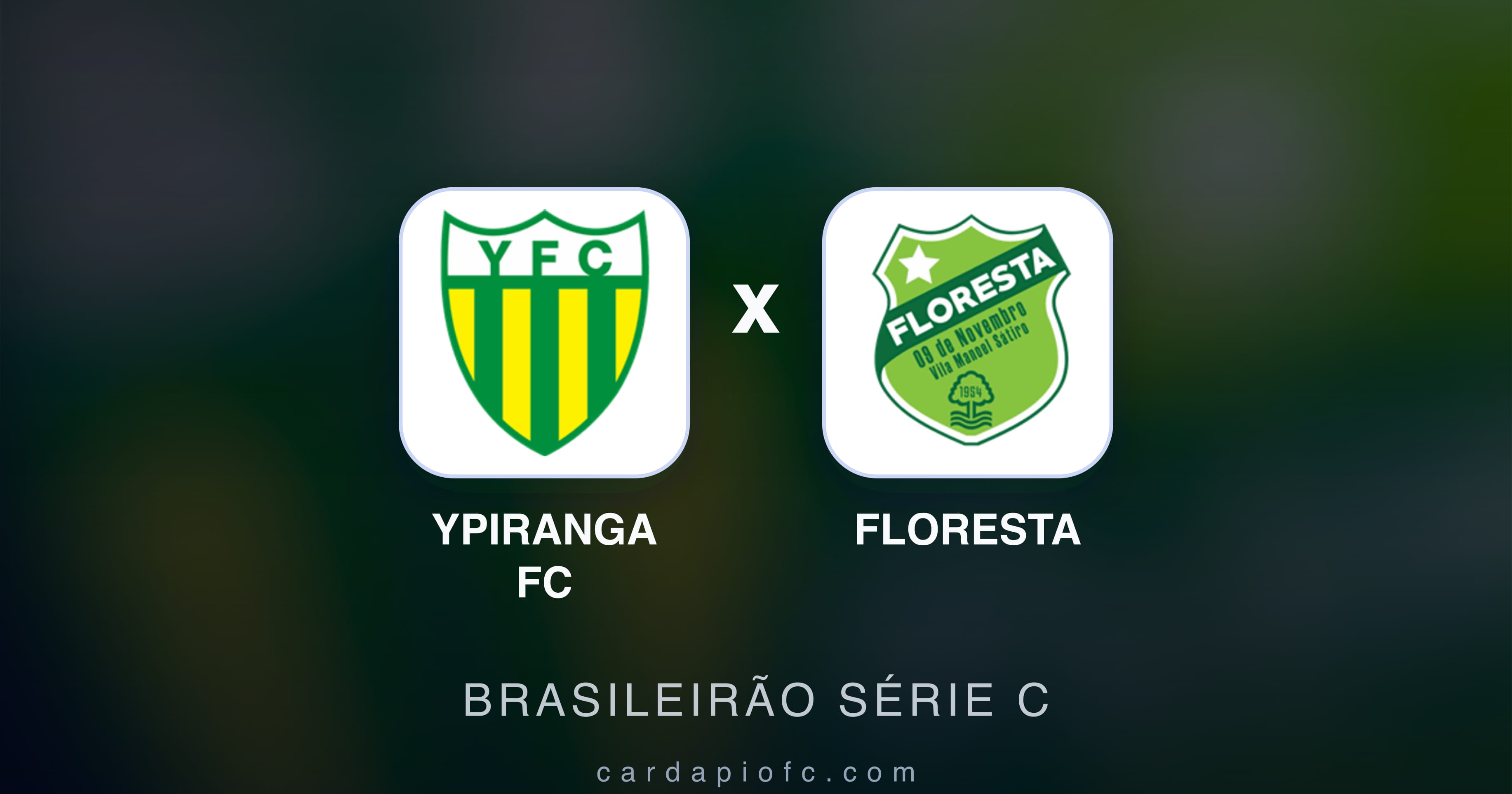 Ypiranga FC बनाम Floresta (Brasileirão Série C) का पूर्वावलोकन चित्र