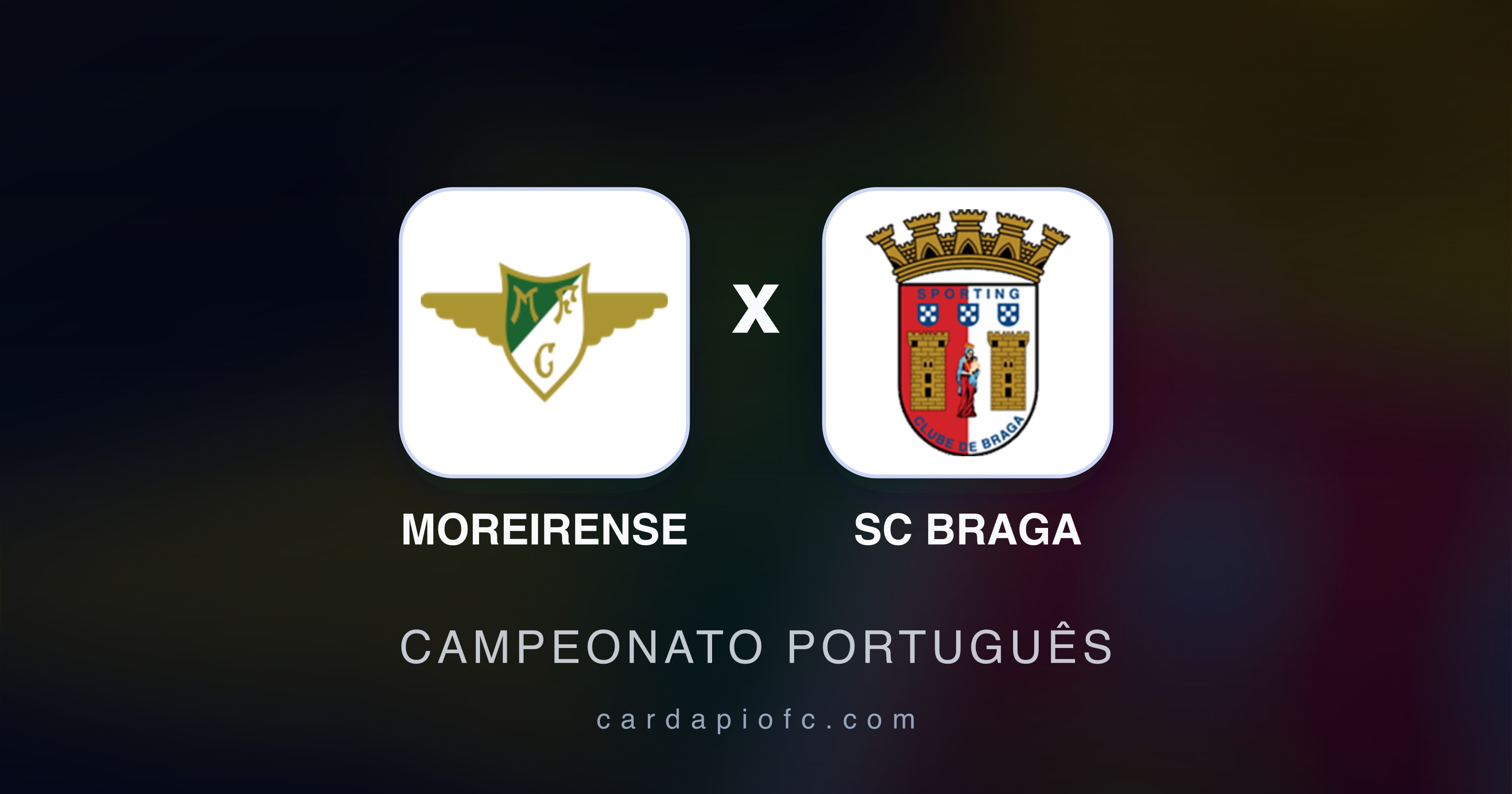 Moreirense बनाम SC Braga (Campeonato Português) का पूर्वावलोकन चित्र