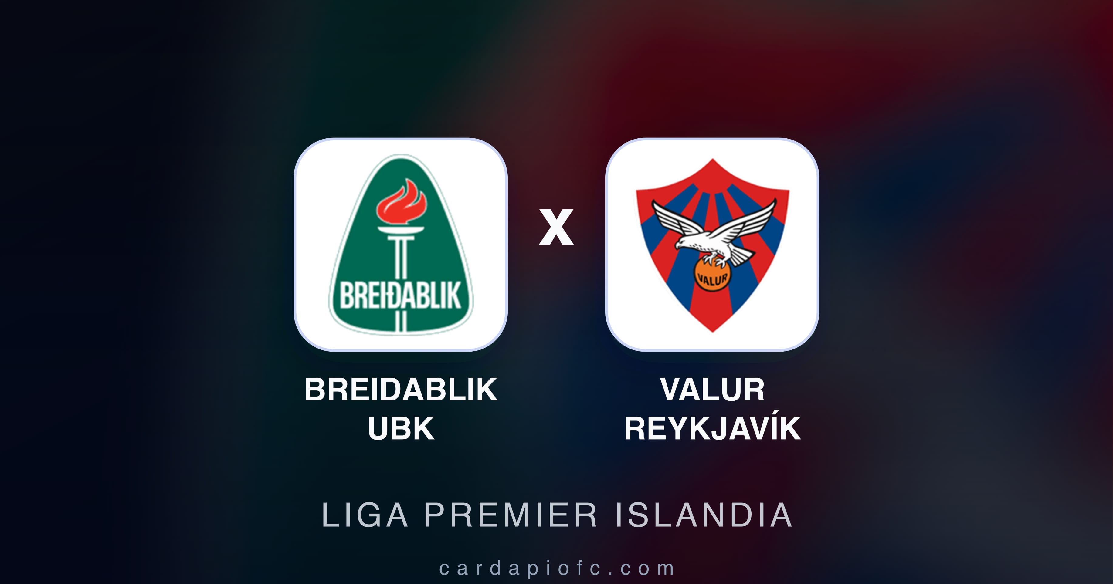 Breidablik UBK बनाम Valur Reykjavík (Liga Premier Islandia) का पूर्वावलोकन चित्र