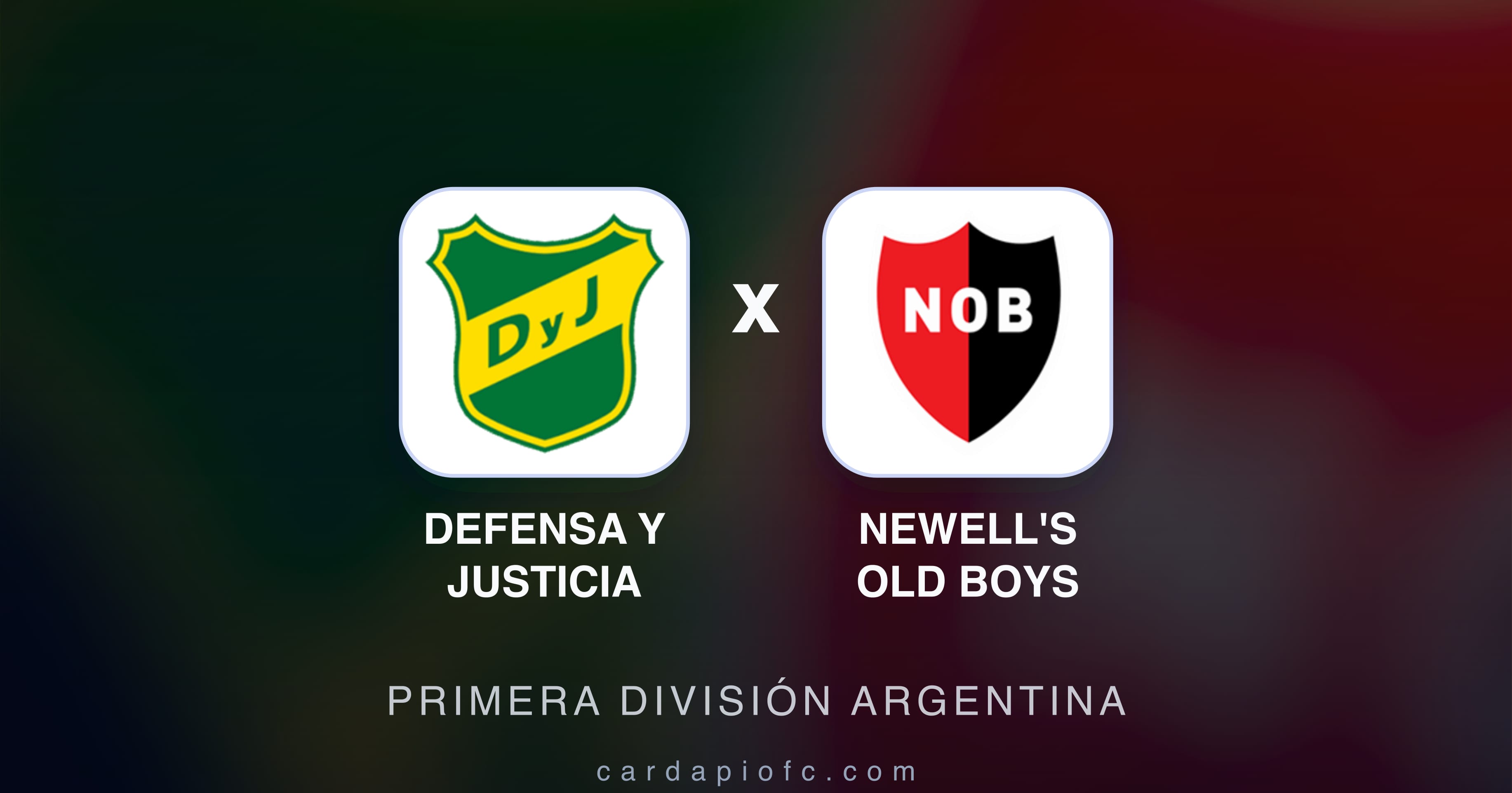 Defensa y Justicia बनाम Newell's Old Boys (Primera División Argentina) का पूर्वावलोकन चित्र