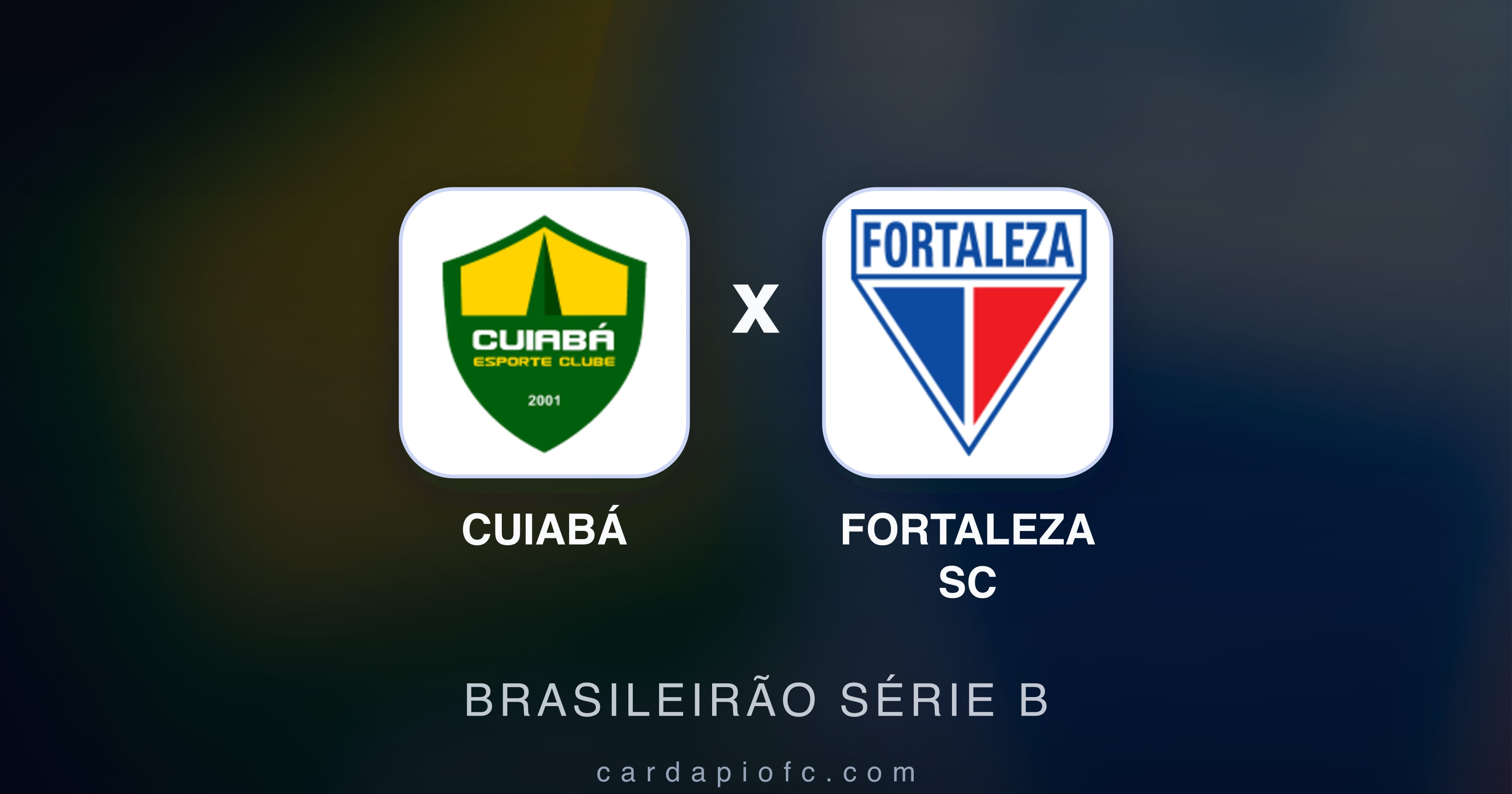 Cuiabá बनाम Fortaleza SC (Brasileirão Série B) का पूर्वावलोकन चित्र