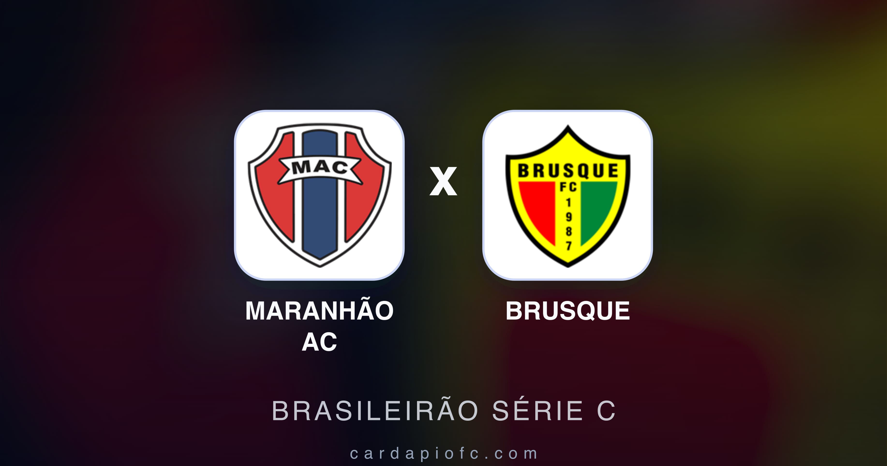 Maranhão AC बनाम Brusque (Brasileirão Série C) का पूर्वावलोकन चित्र