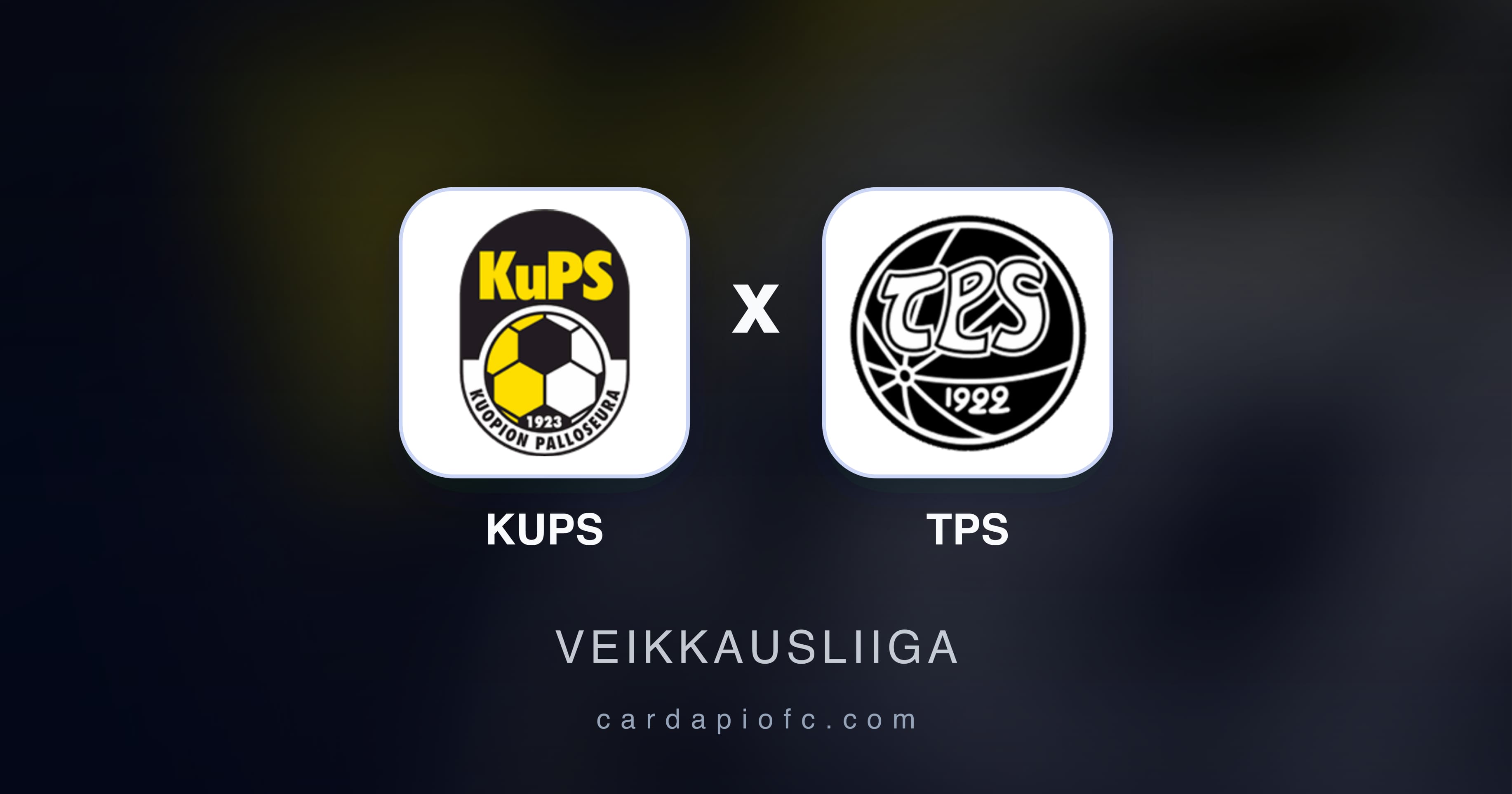 KuPS बनाम TPS (Veikkausliiga) का पूर्वावलोकन चित्र
