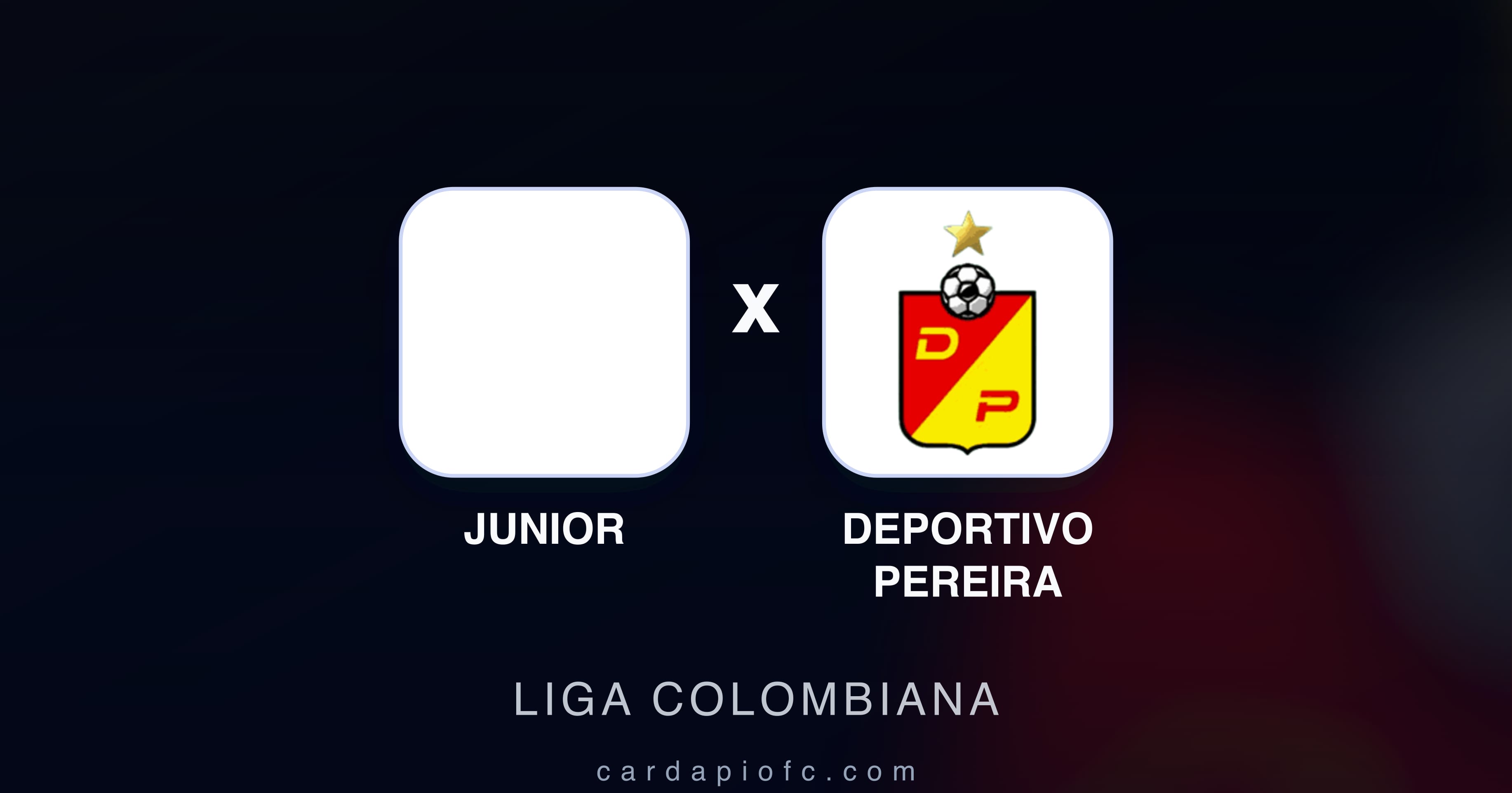 Junior बनाम Deportivo Pereira (Liga Colombiana) का पूर्वावलोकन चित्र