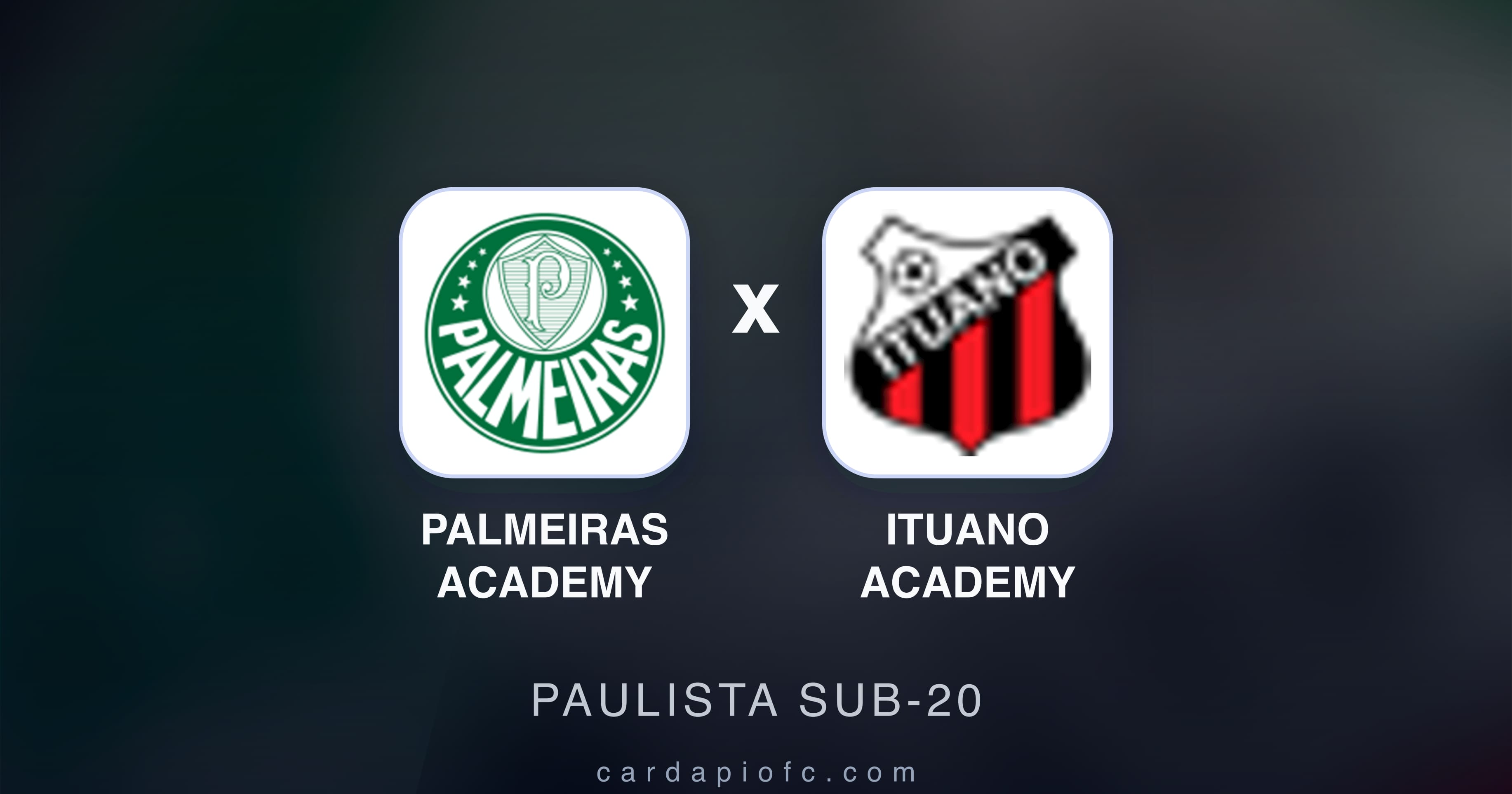 Palmeiras Academy बनाम Ituano Academy (Paulista Sub-20) का पूर्वावलोकन चित्र