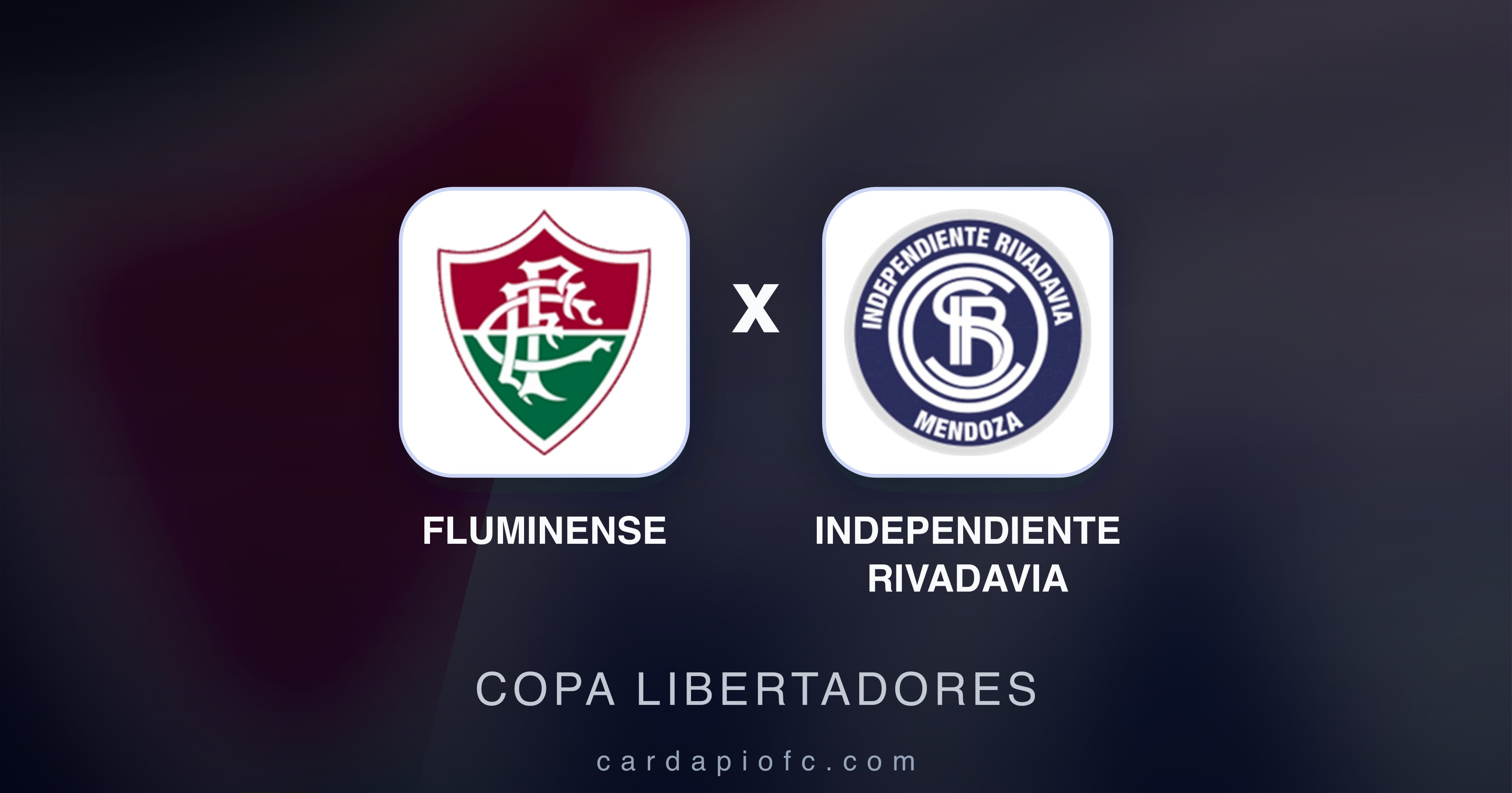 Fluminense बनाम Independiente Rivadavia (Copa Libertadores) का पूर्वावलोकन चित्र