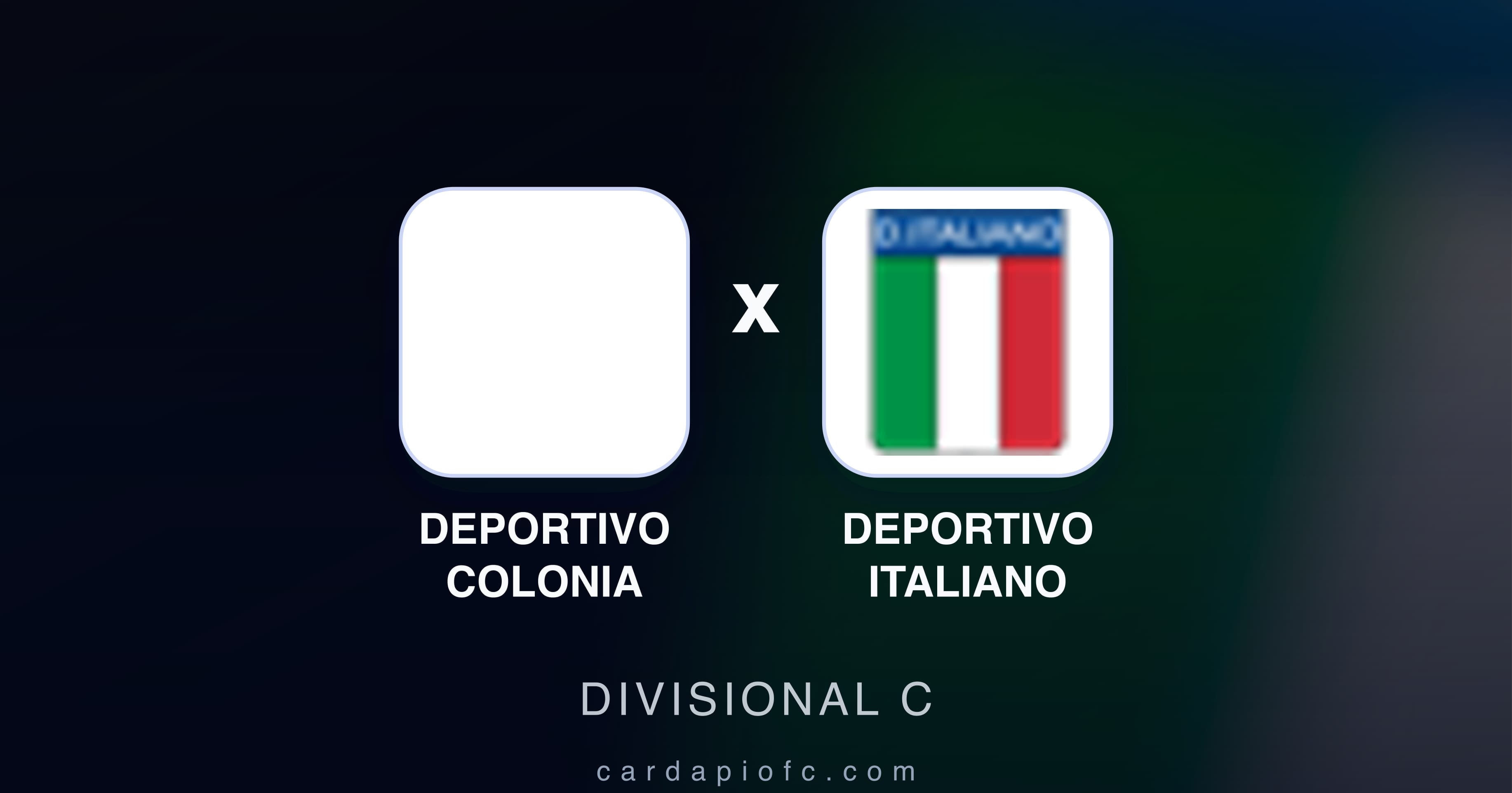 Deportivo Colonia बनाम Deportivo Italiano (Divisional C) का पूर्वावलोकन चित्र