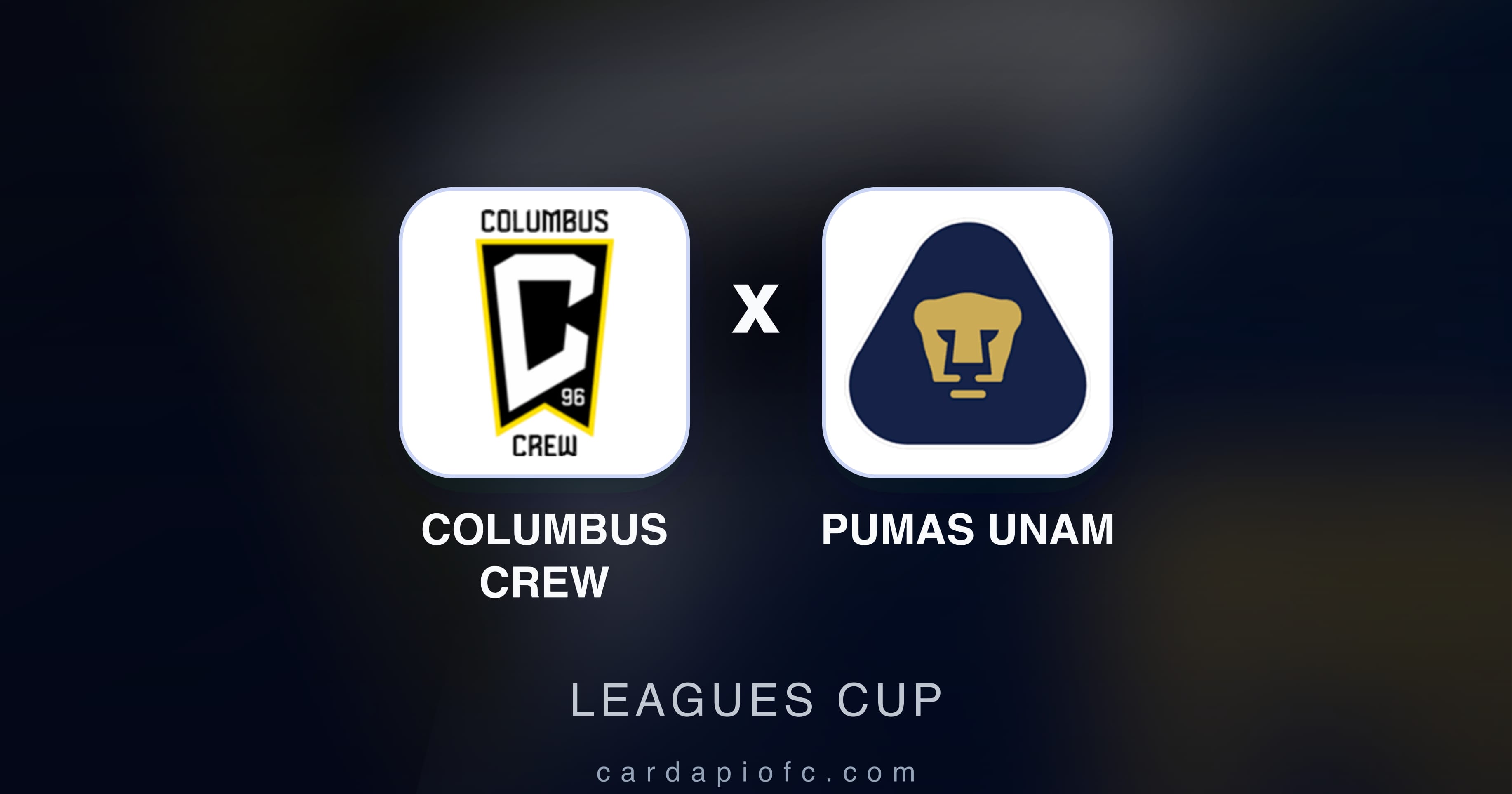 Columbus Crew बनाम Pumas UNAM (Leagues Cup) का पूर्वावलोकन चित्र