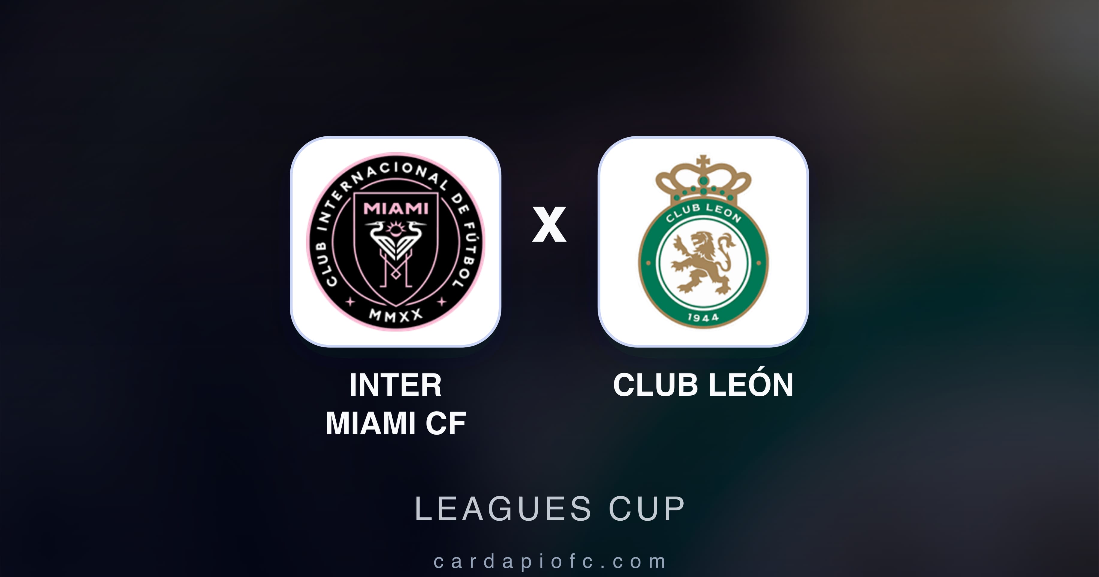 Inter Miami CF बनाम Club León (Leagues Cup) का पूर्वावलोकन चित्र
