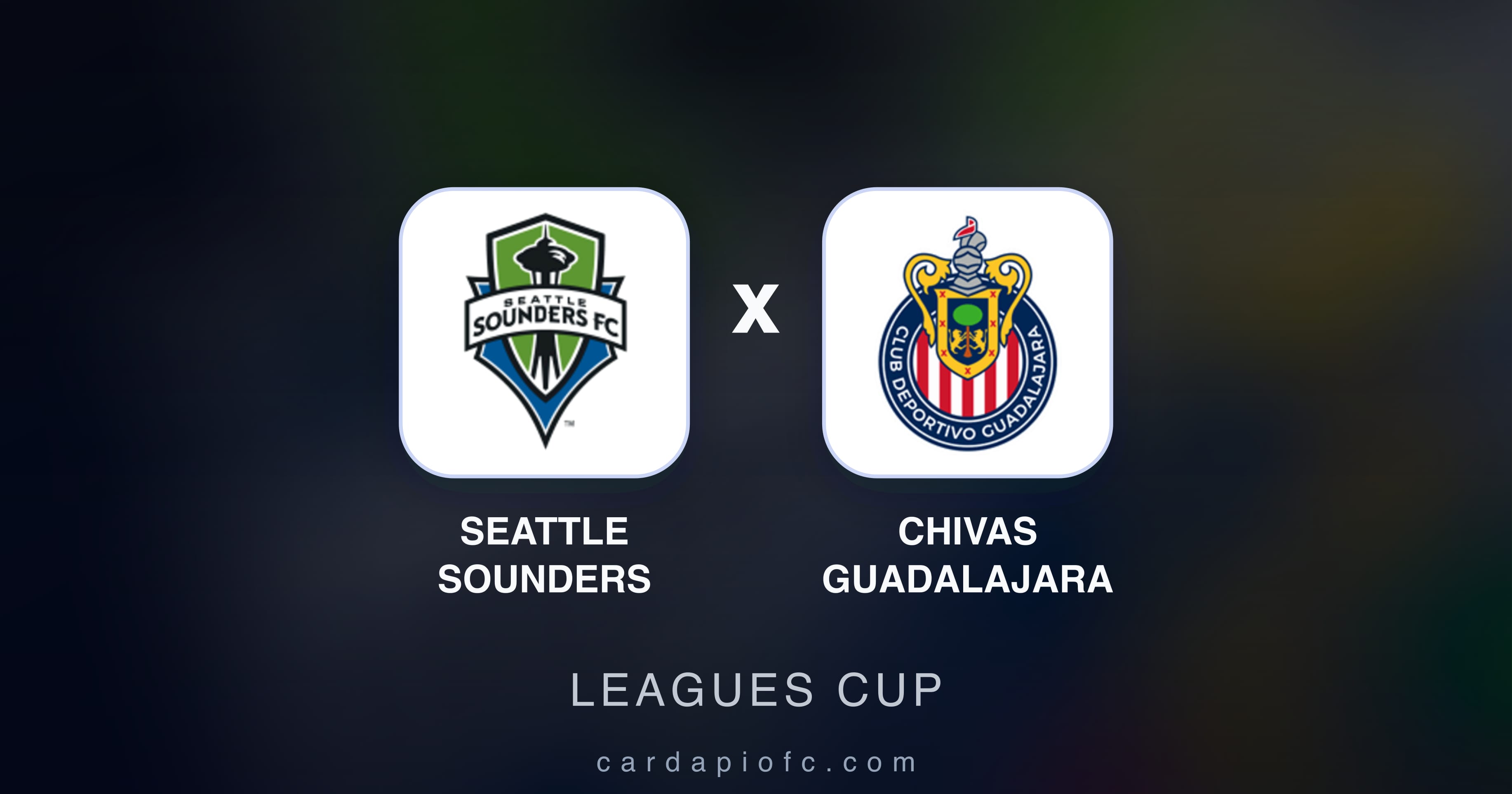 Seattle Sounders बनाम Chivas Guadalajara (Leagues Cup) का पूर्वावलोकन चित्र