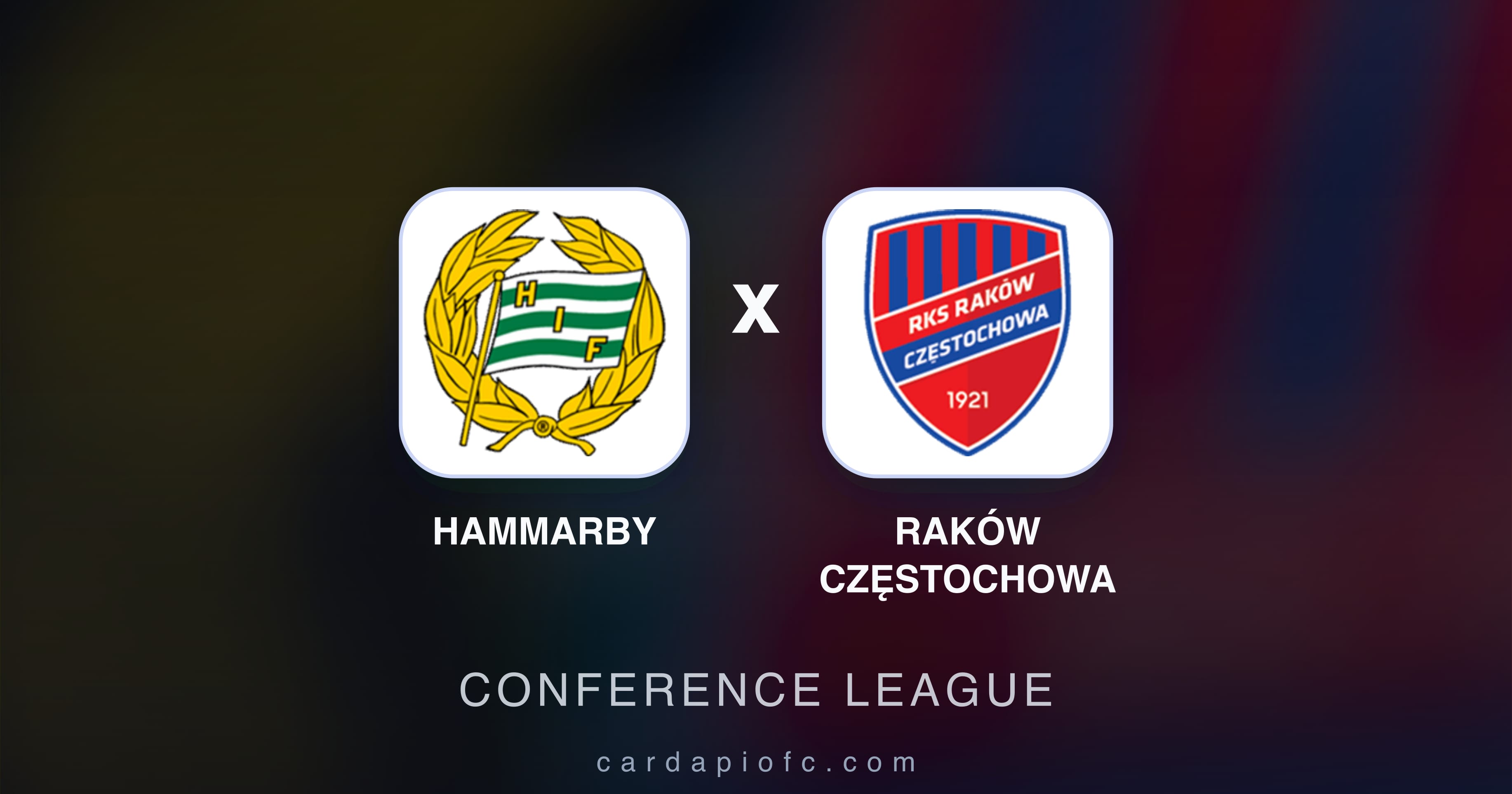 Hammarby बनाम Raków Częstochowa (Conference League) का पूर्वावलोकन चित्र