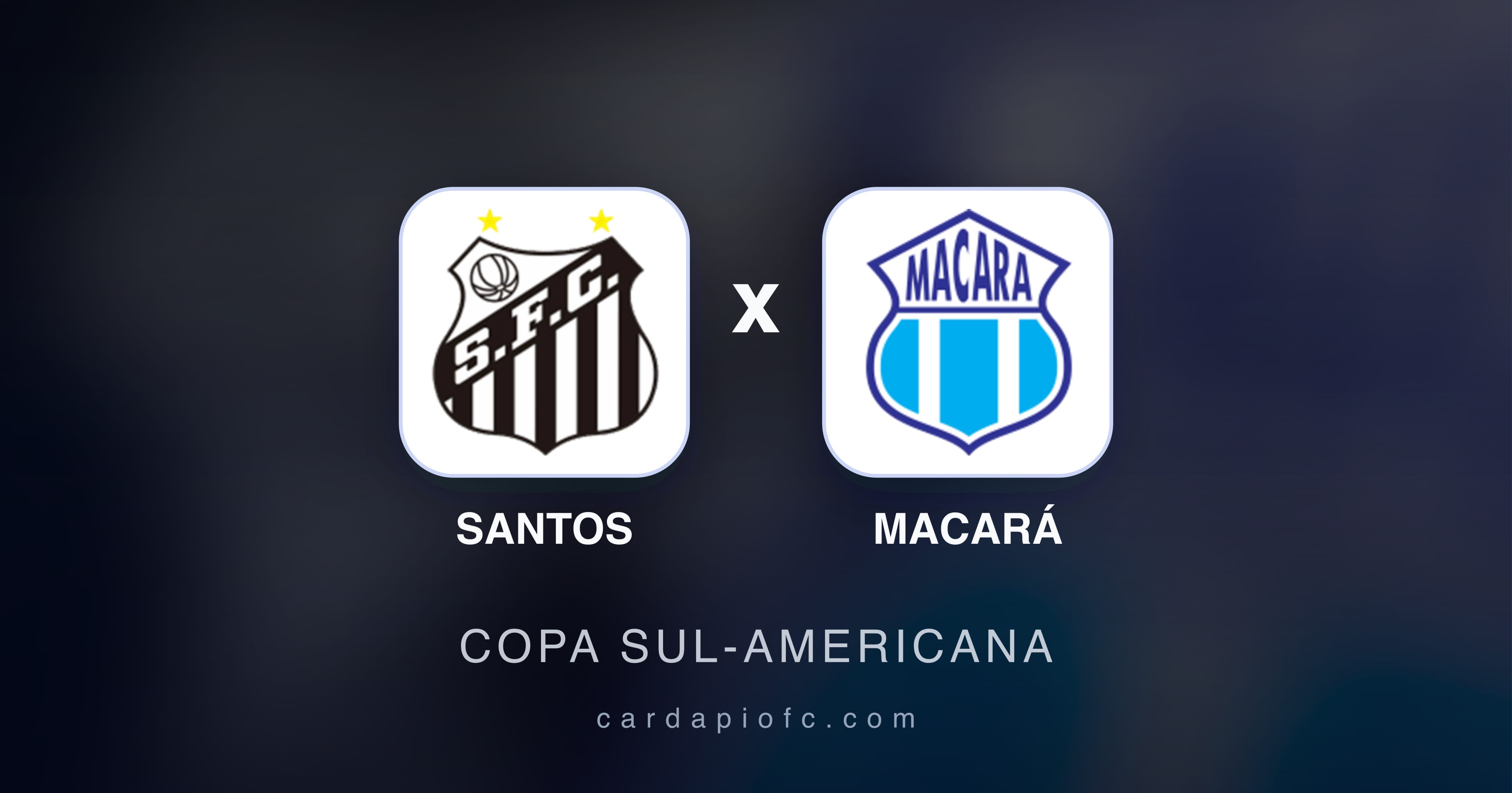 Santos बनाम Macará (Copa Sul-Americana) का पूर्वावलोकन चित्र