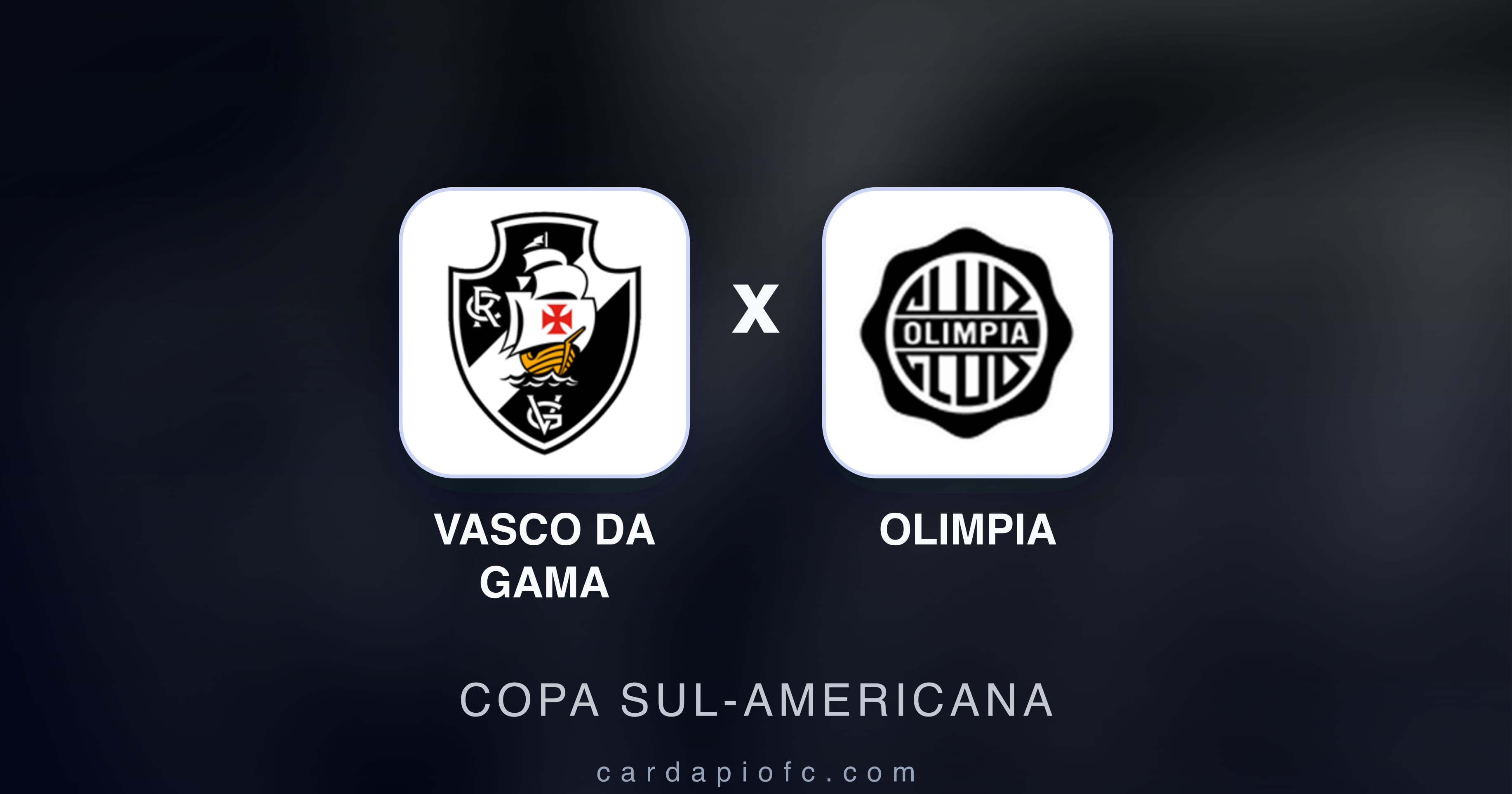 Vasco da Gama बनाम Olimpia (Copa Sul-Americana) का पूर्वावलोकन चित्र