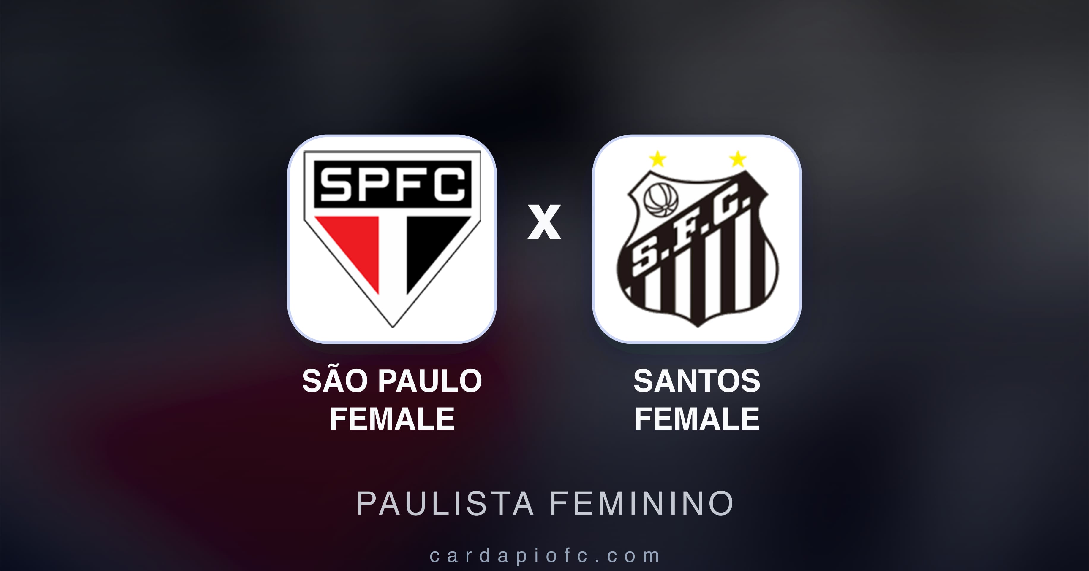 São Paulo Female बनाम Santos Female (Paulista Feminino) का पूर्वावलोकन चित्र