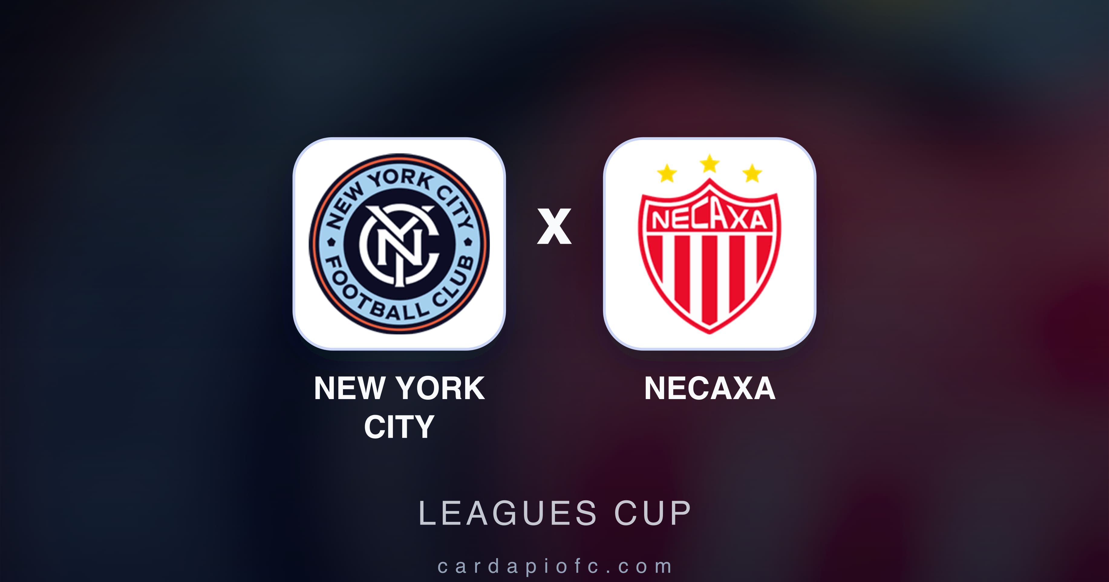 New York City बनाम Necaxa (Leagues Cup) का पूर्वावलोकन चित्र