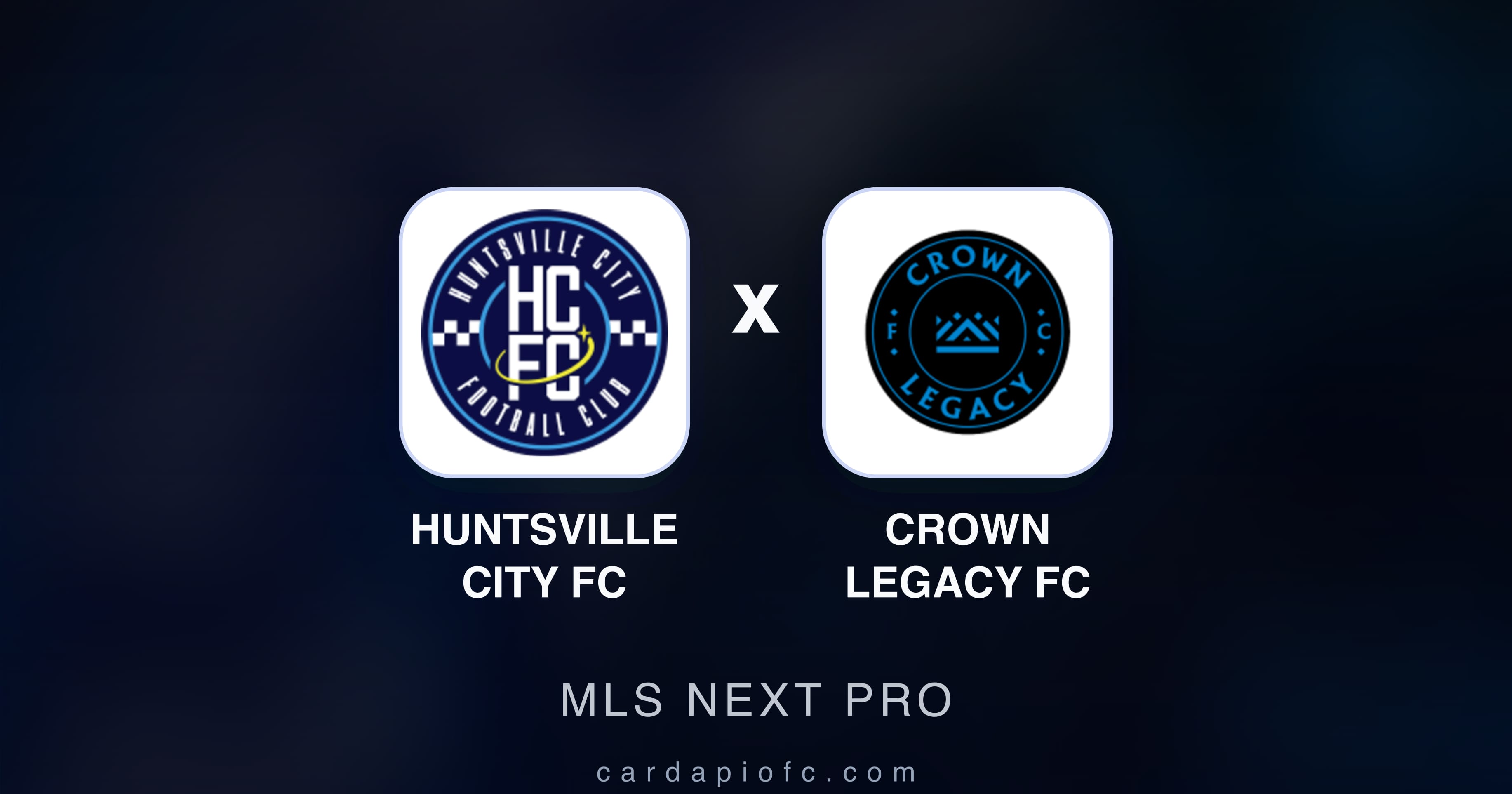 Huntsville City FC बनाम Crown Legacy FC (MLS Next Pro) का पूर्वावलोकन चित्र