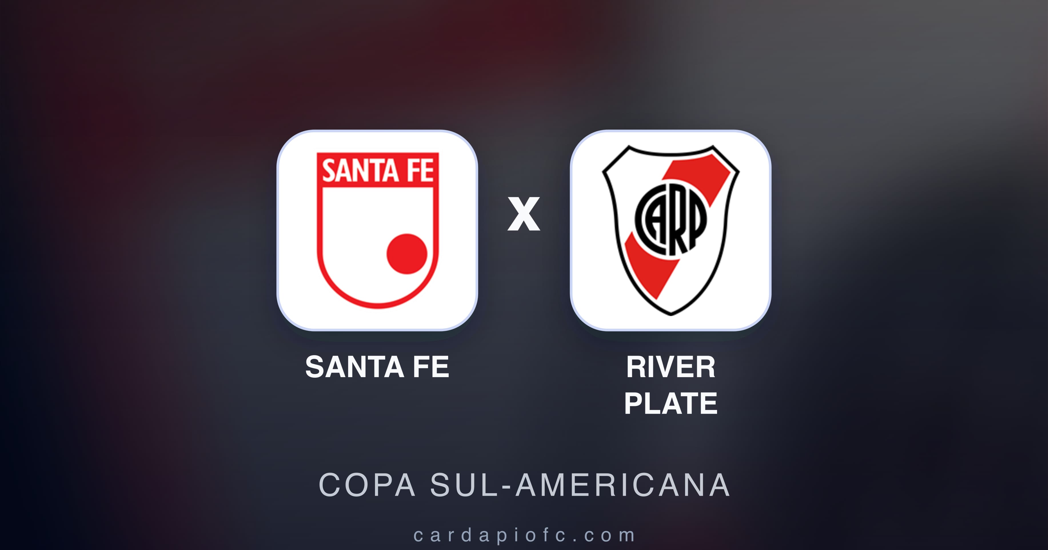Santa Fe बनाम River Plate (Copa Sul-Americana) का पूर्वावलोकन चित्र