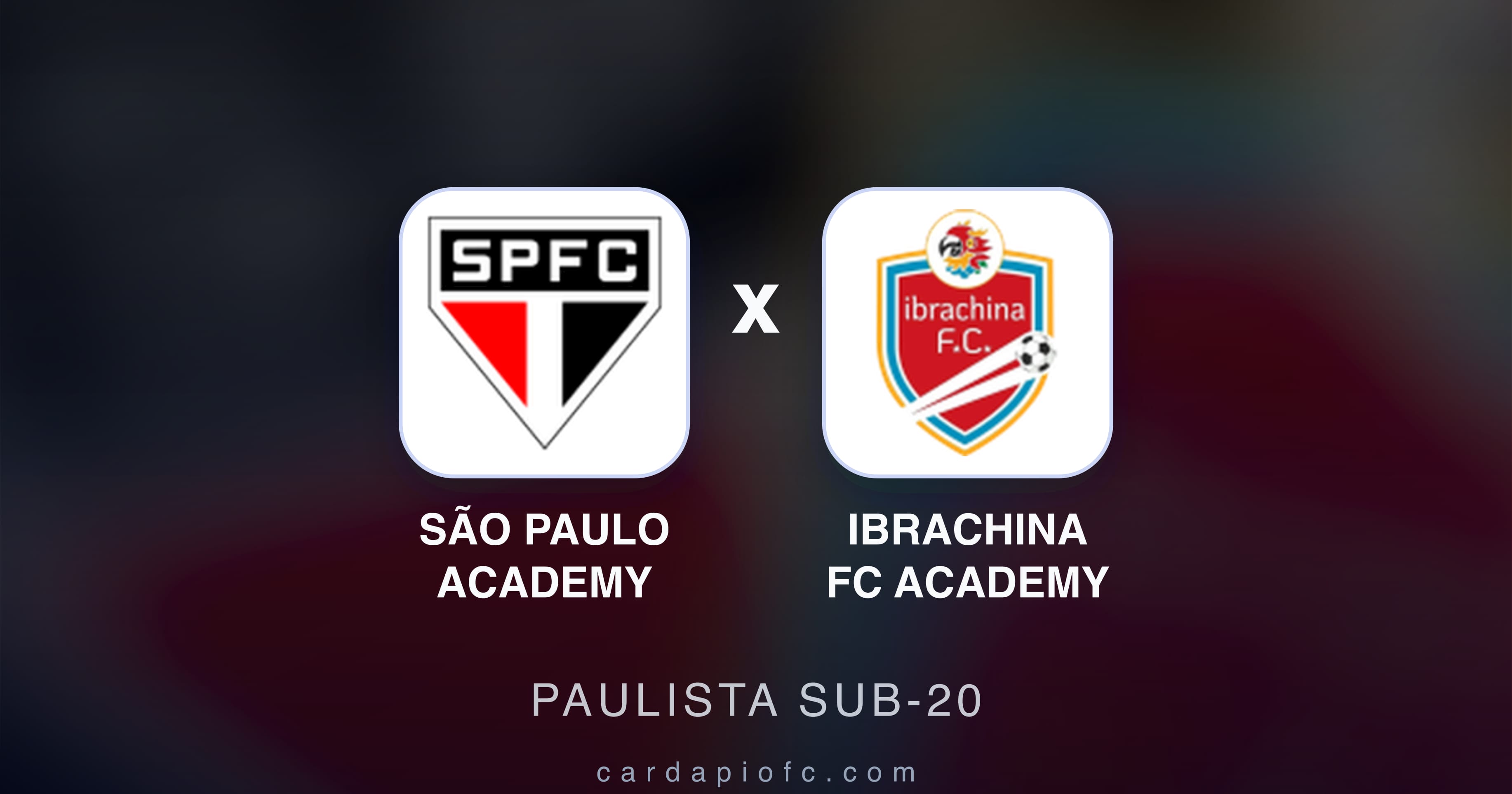 São Paulo Academy बनाम Ibrachina FC Academy (Paulista Sub-20) का पूर्वावलोकन चित्र