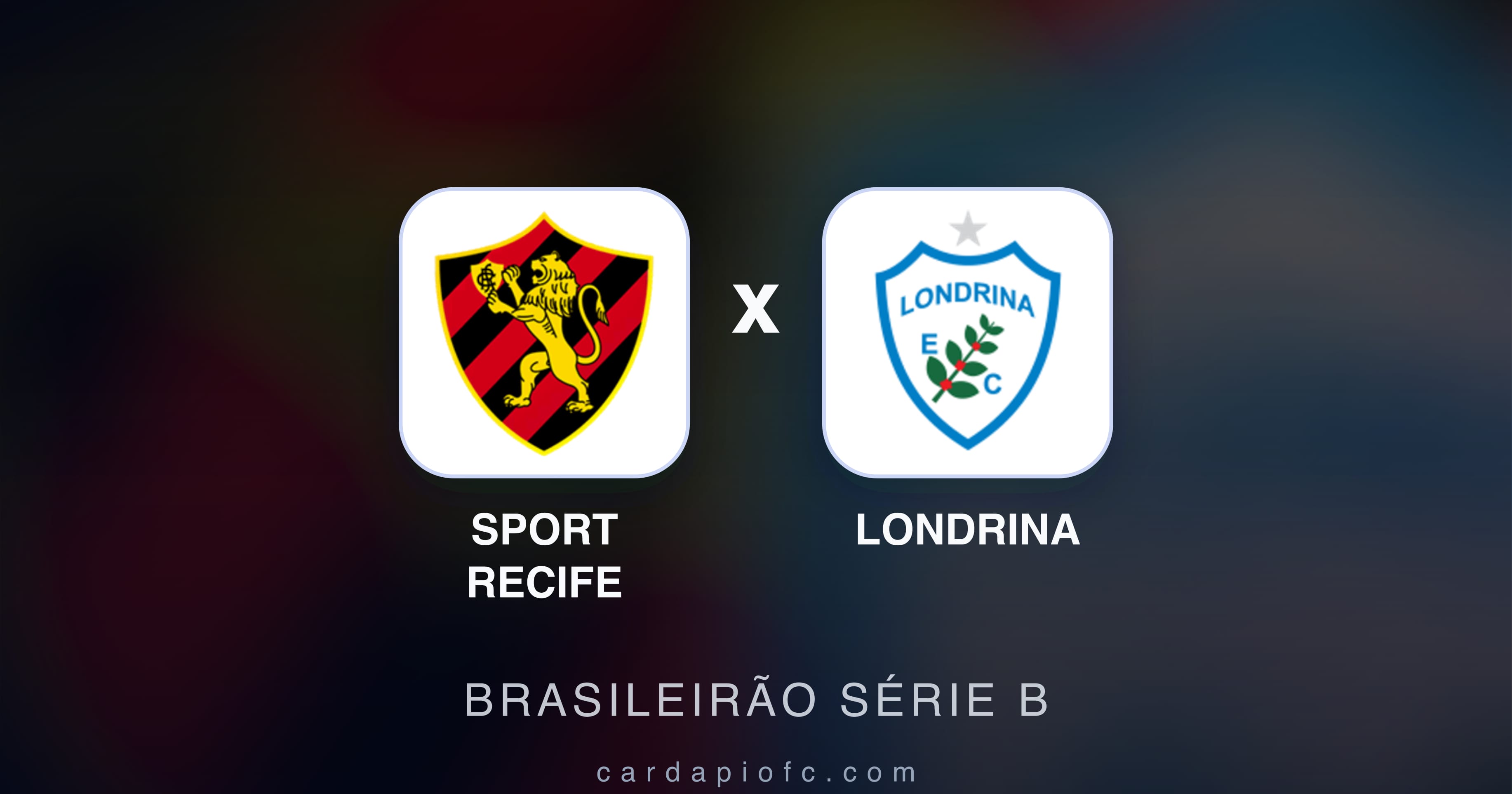 Sport Recife बनाम Londrina (Brasileirão Série B) का पूर्वावलोकन चित्र