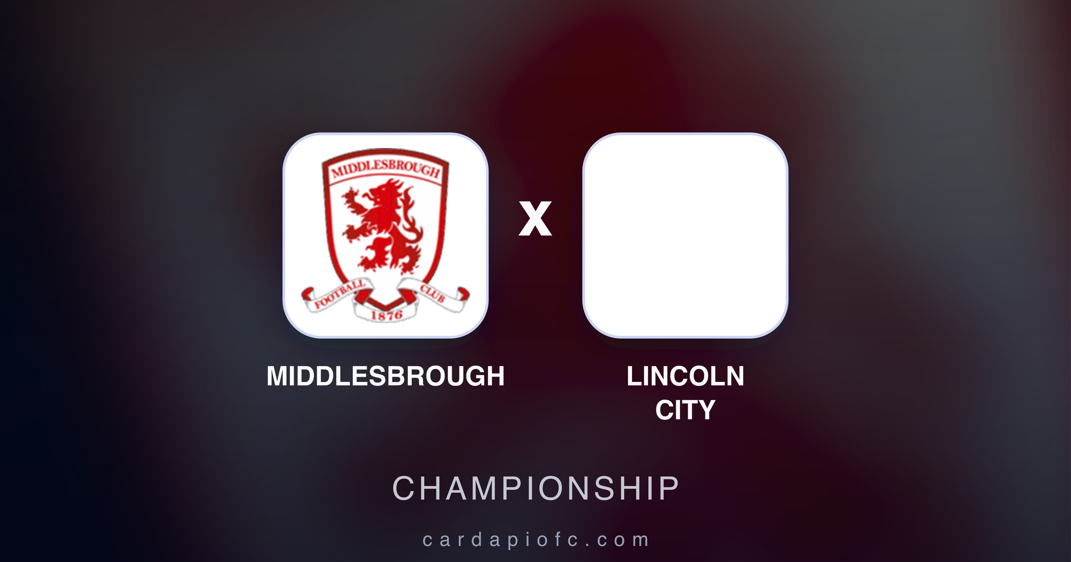 Middlesbrough बनाम Lincoln City (Championship) का पूर्वावलोकन चित्र