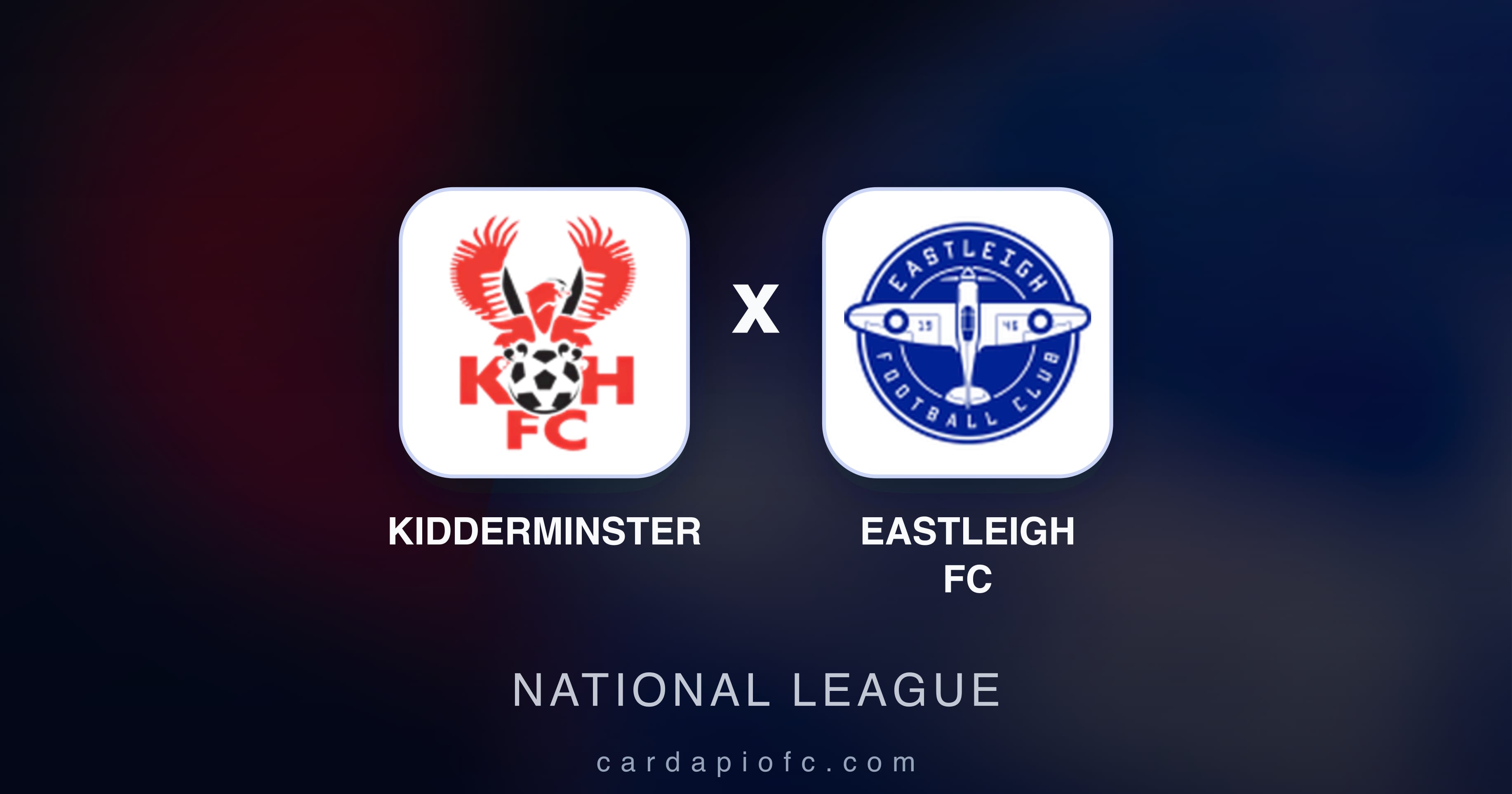 Kidderminster बनाम Eastleigh FC (National League) का पूर्वावलोकन चित्र