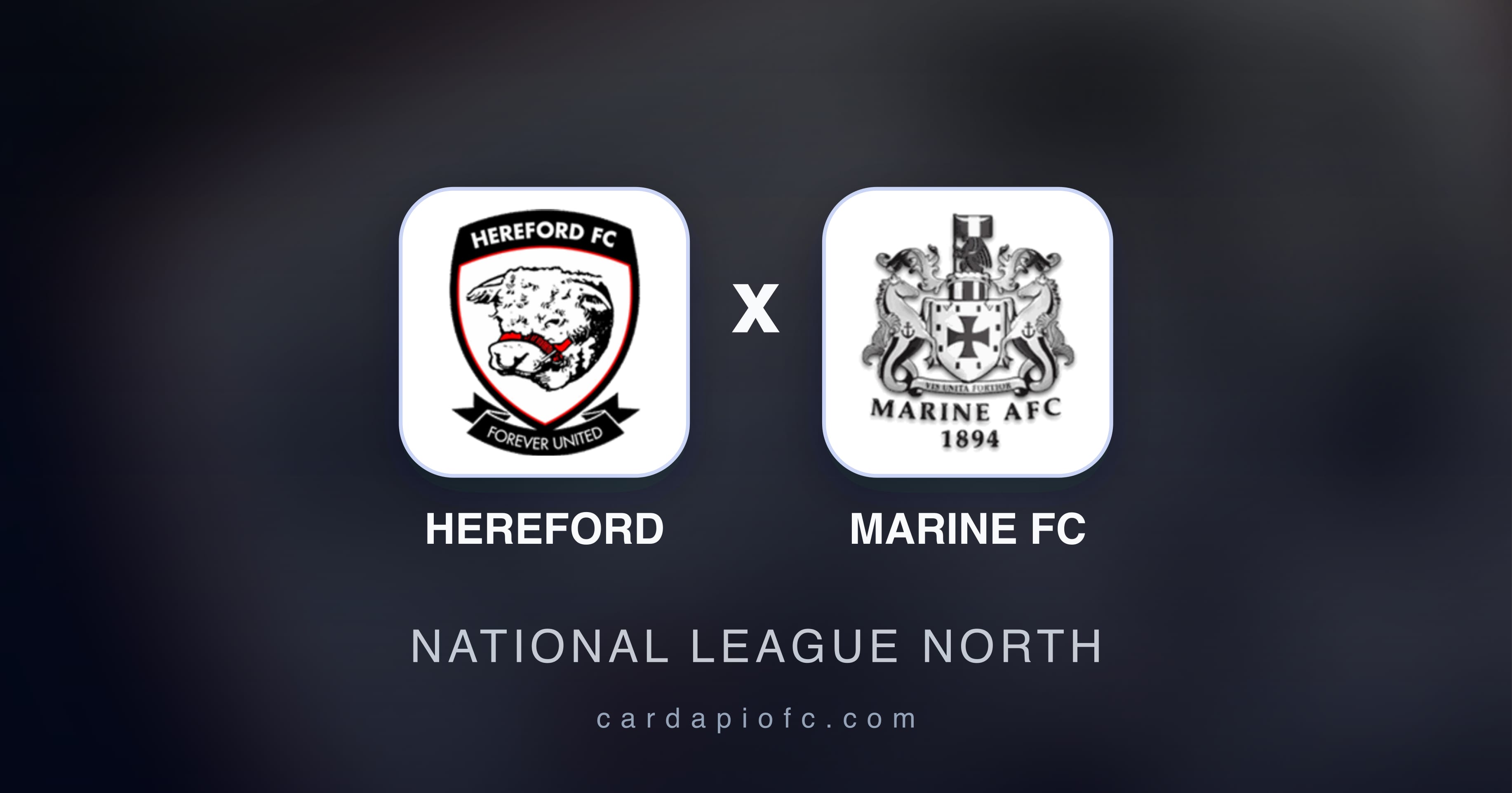 Hereford बनाम Marine FC (National League North) का पूर्वावलोकन चित्र